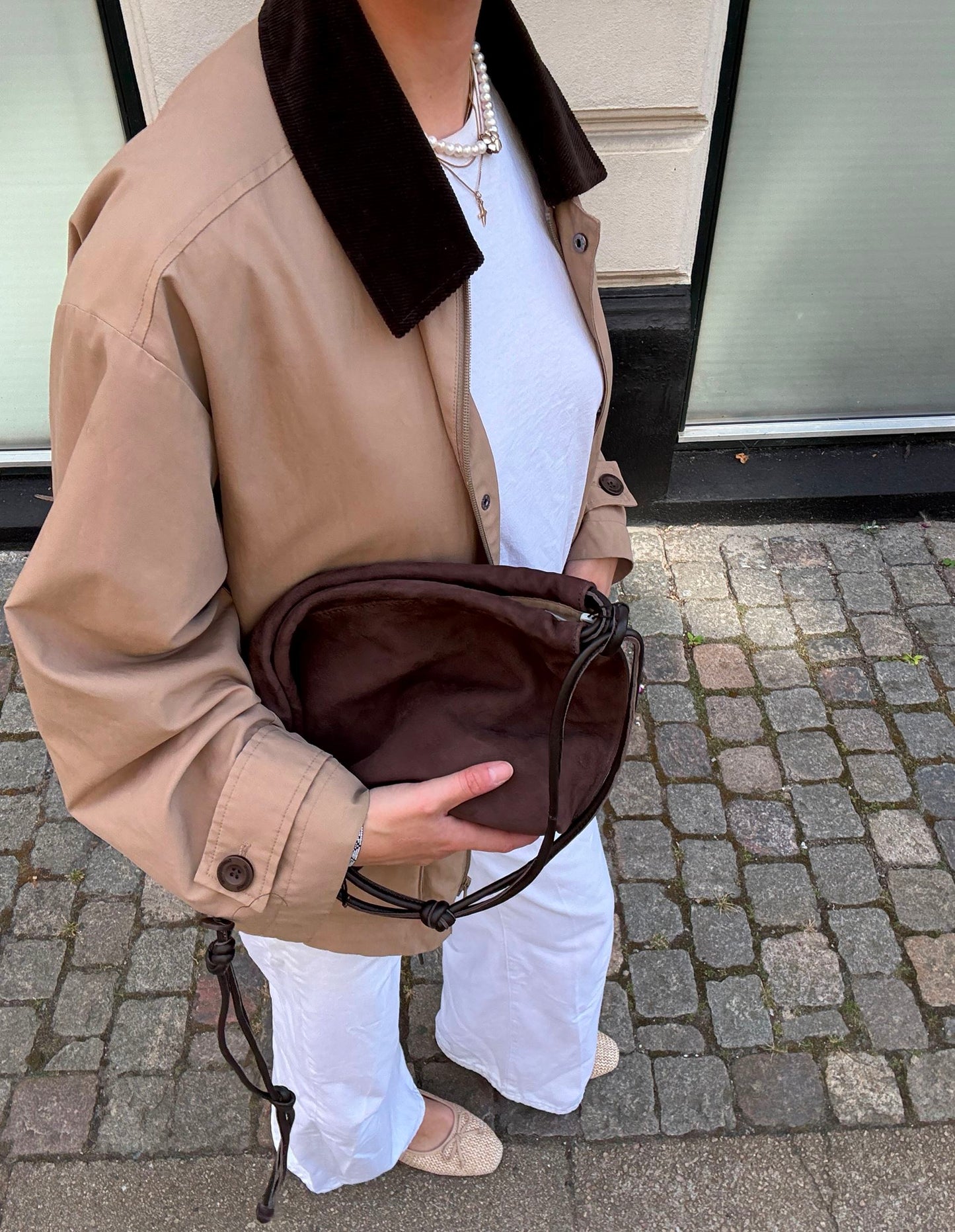 Suede Giana Bag OneSize - Becksöndergaard