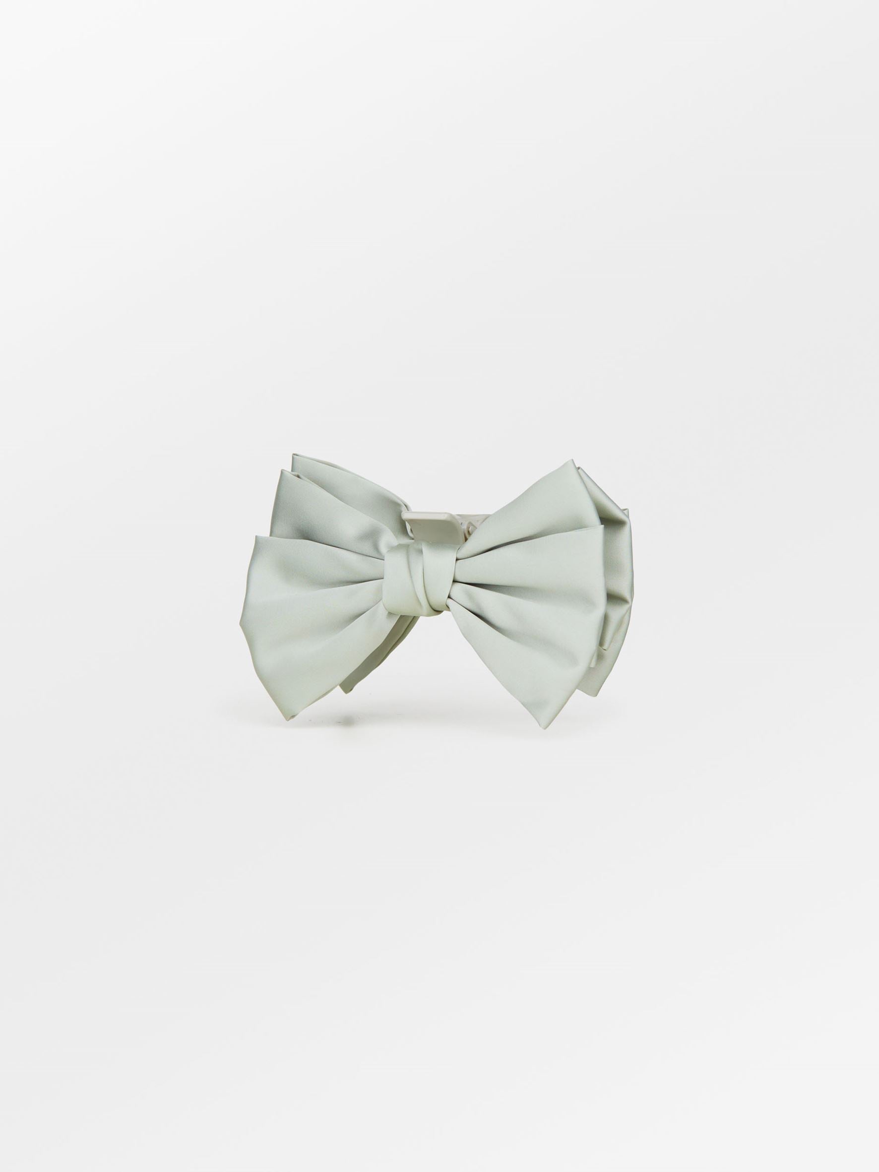 Becksöndergaard, Minda Bow Hair Claw - Sage Green, archive, archive, archive, accessories