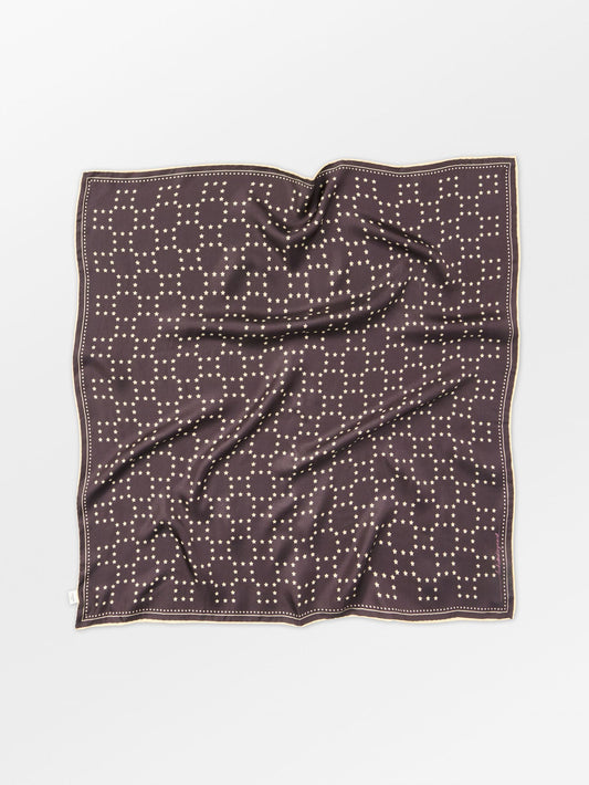 Becksöndergaard, Starlie Grid Sia Scarf - Chocolate Torte, scarves, scarves, winter accessories