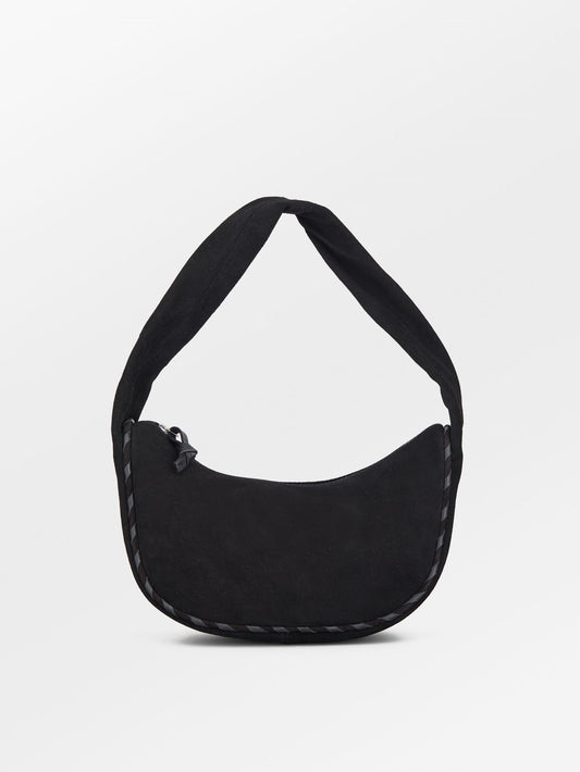 Suede Veg Talia Bag - Black OneSize - Becksöndergaard