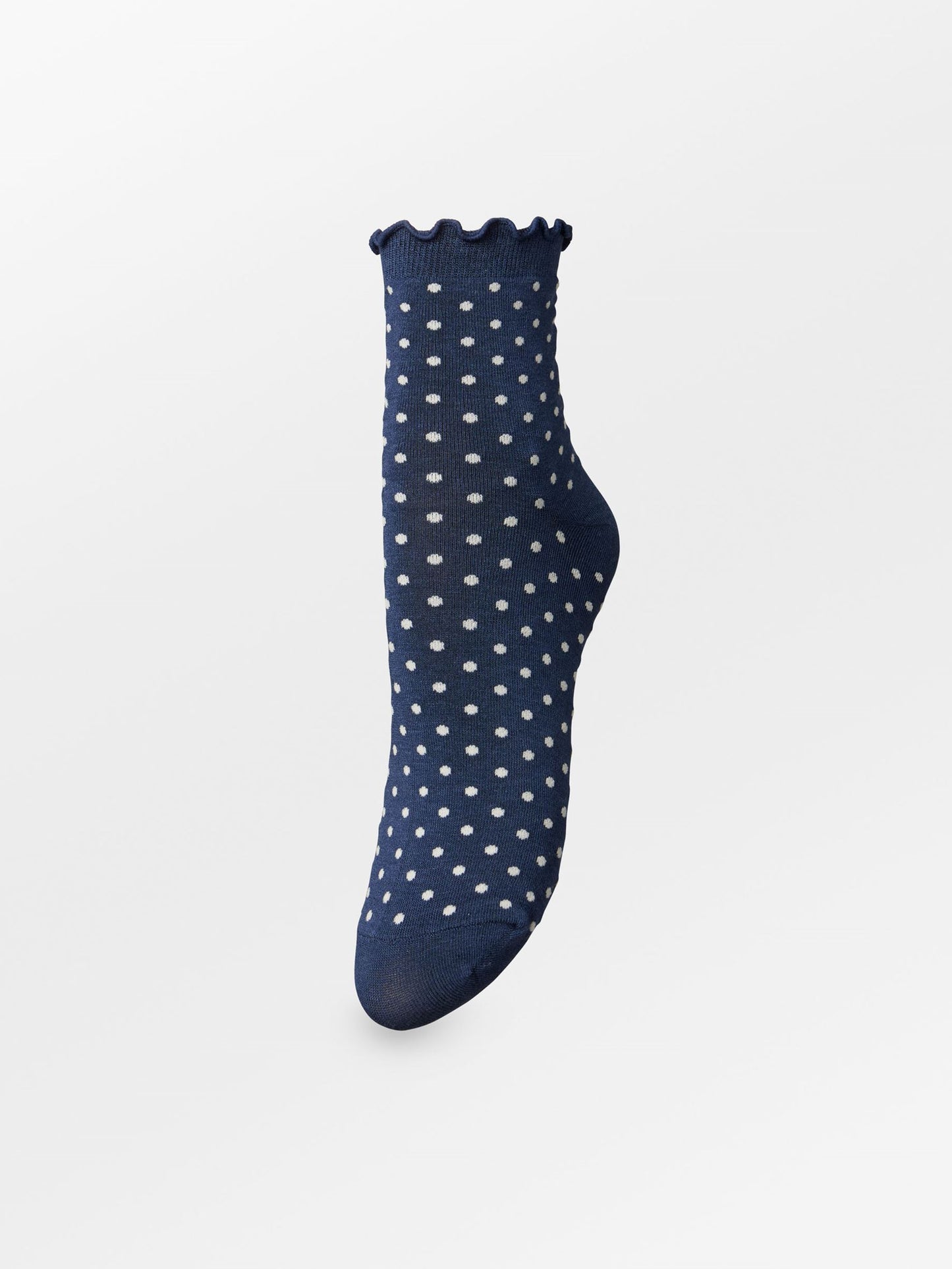 Dotted Frilla Short Sock Socks - Becksöndergaard