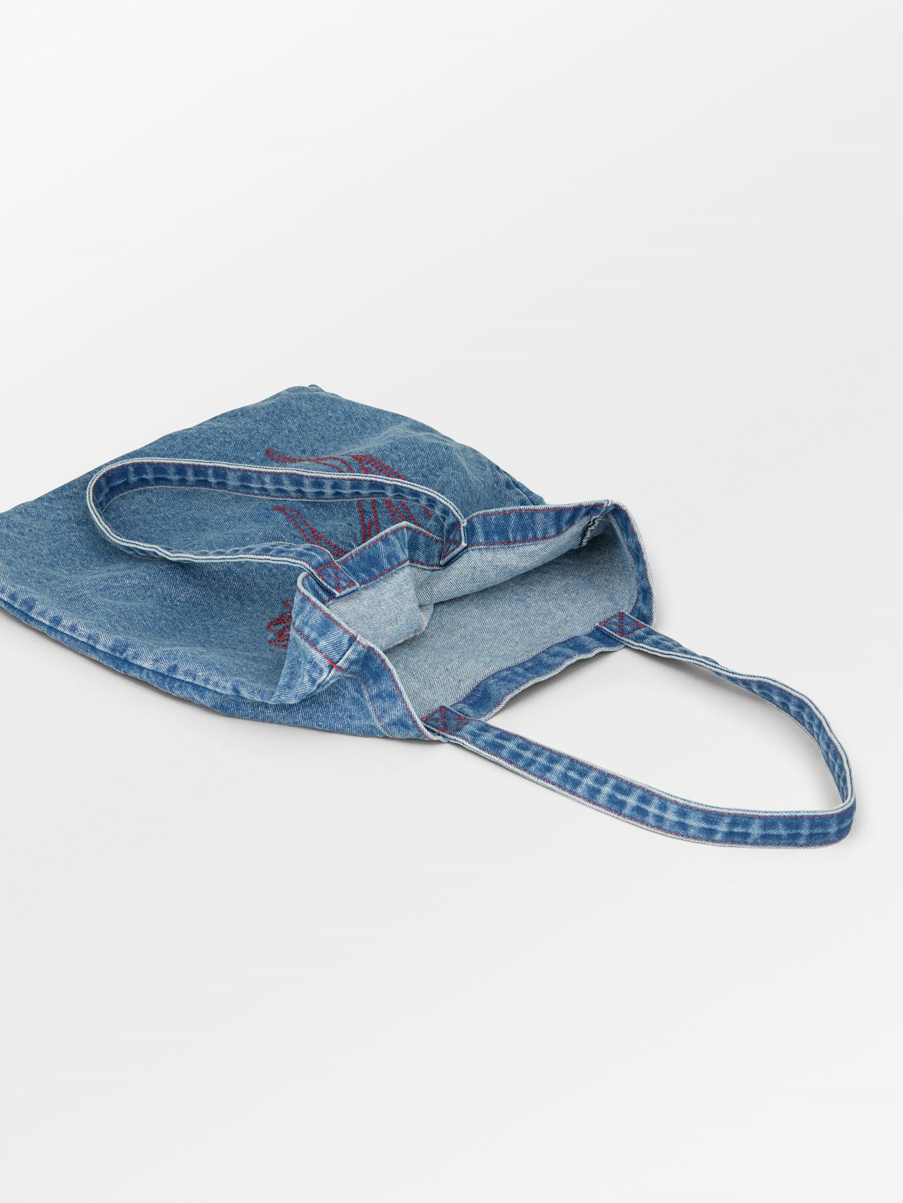 Tulipa Denima Tote Bag OneSize - Becksöndergaard