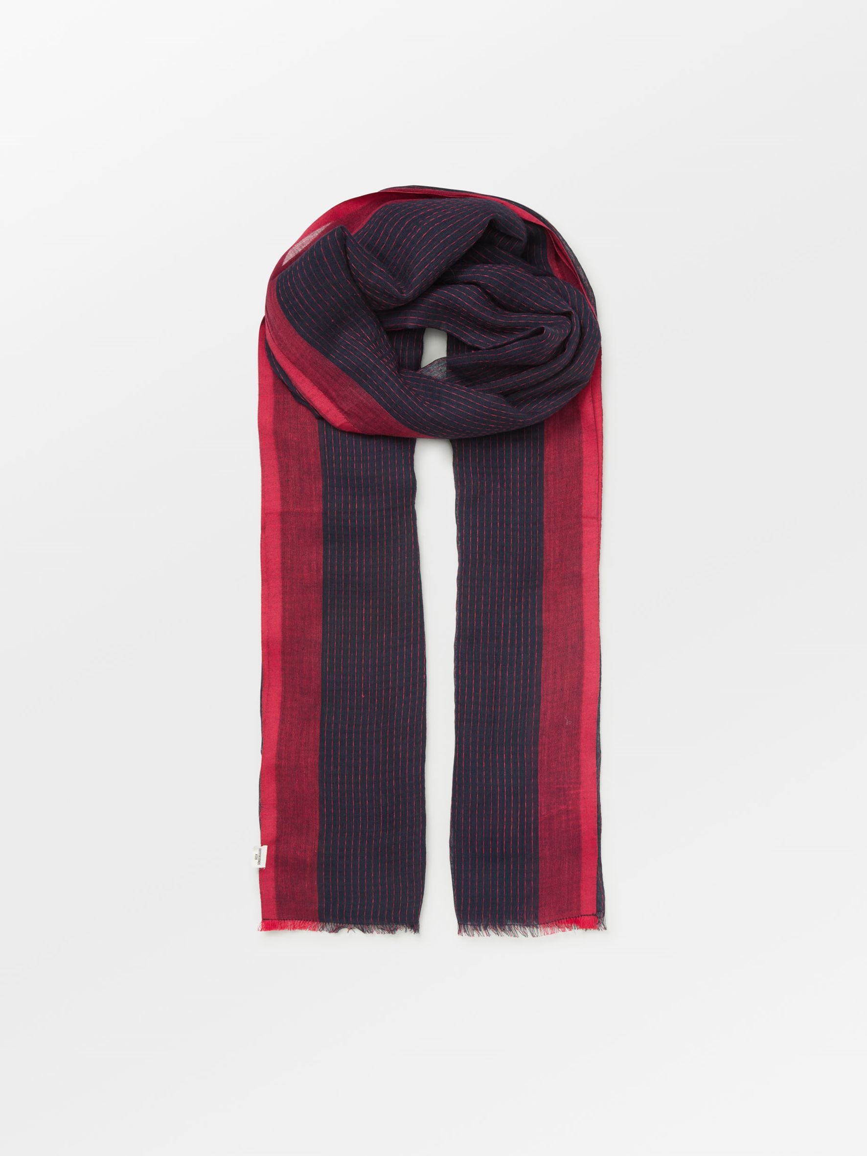 Stripy Cowea Scarf OneSize - Becksöndergaard