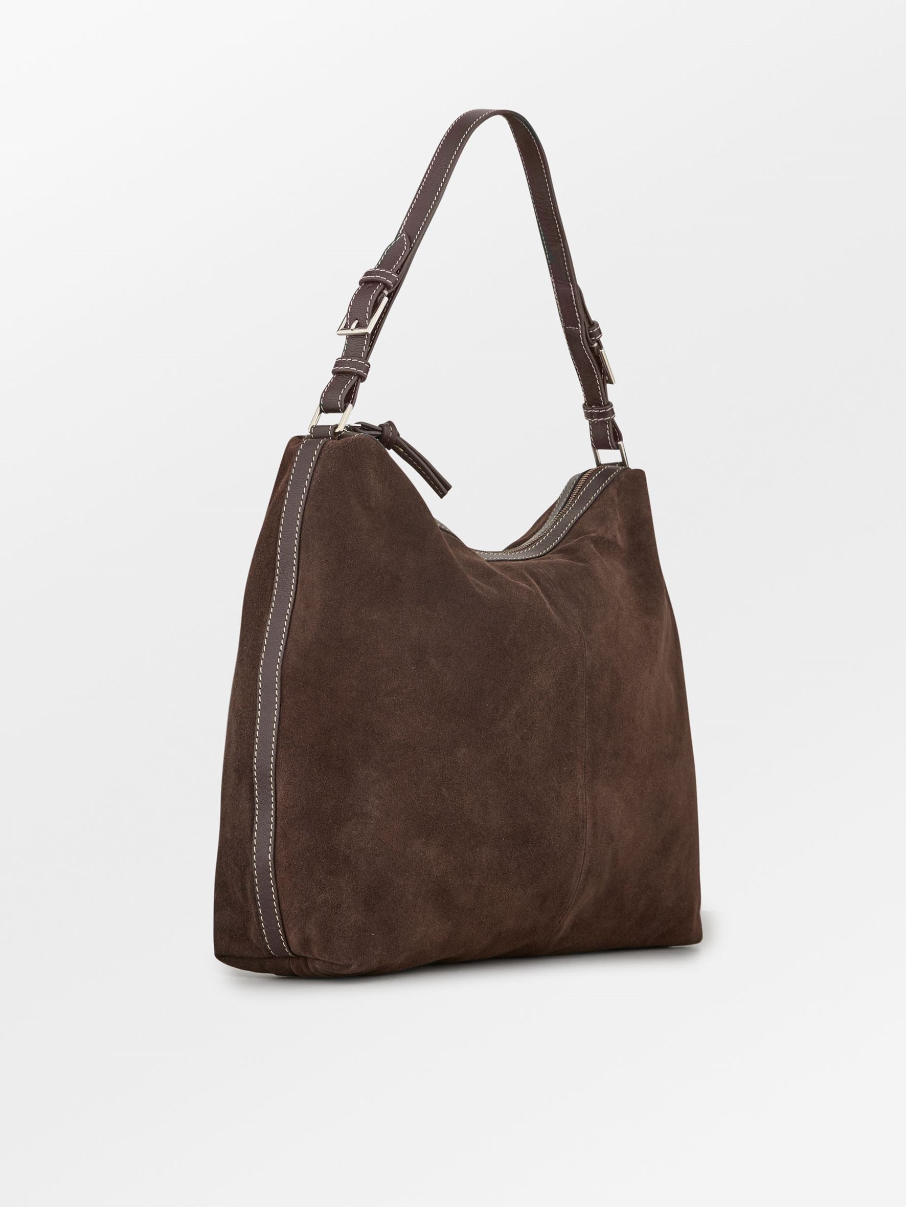 Becksöndergaard, Suede Ginni Large Bag - Chocolate Torte, bags, bags, bags, bags, bags, gifts, gifts, gifts, black week, black week