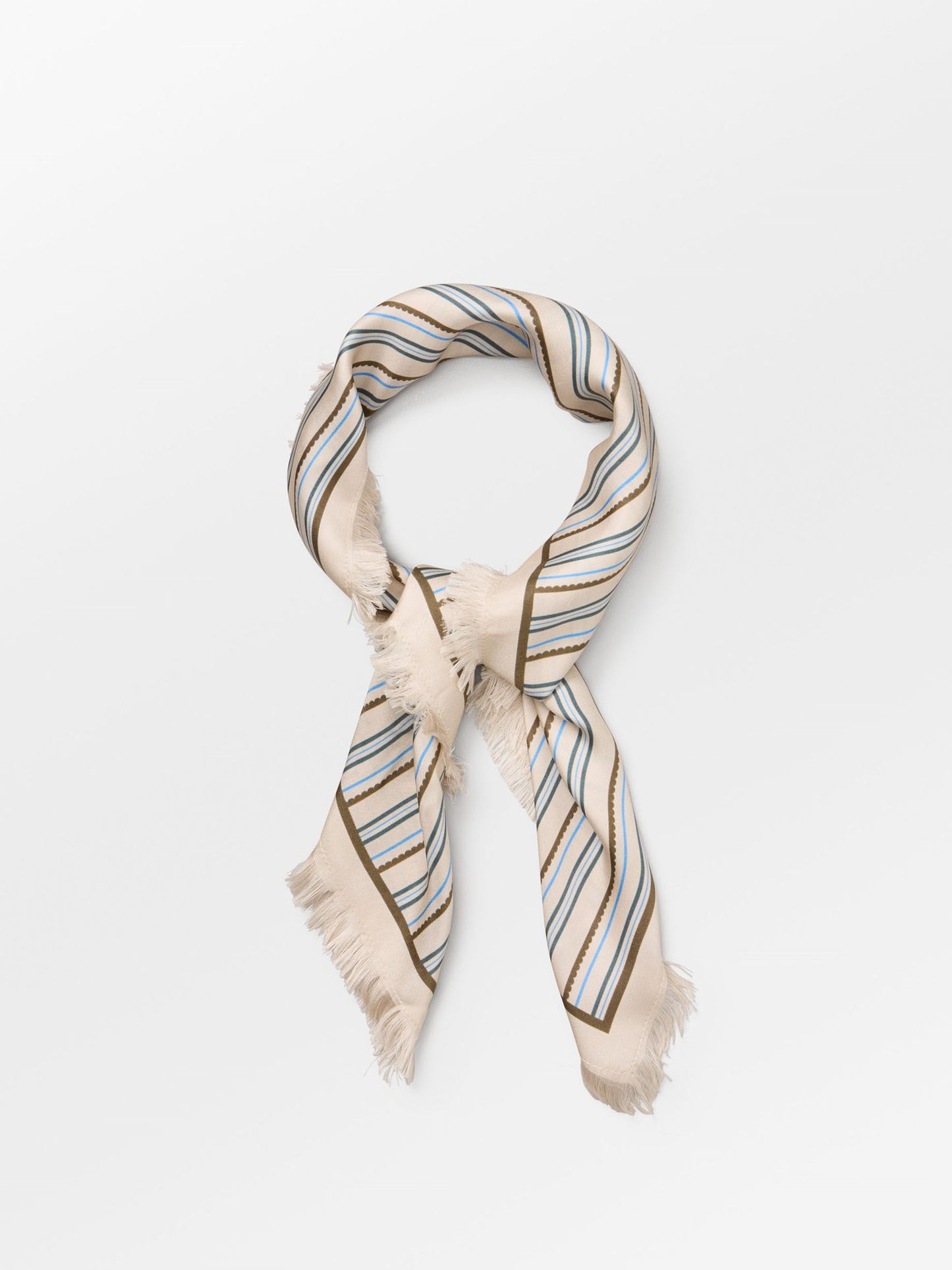 Scallopia Striped Sia Scarf OneSize - Becksöndergaard