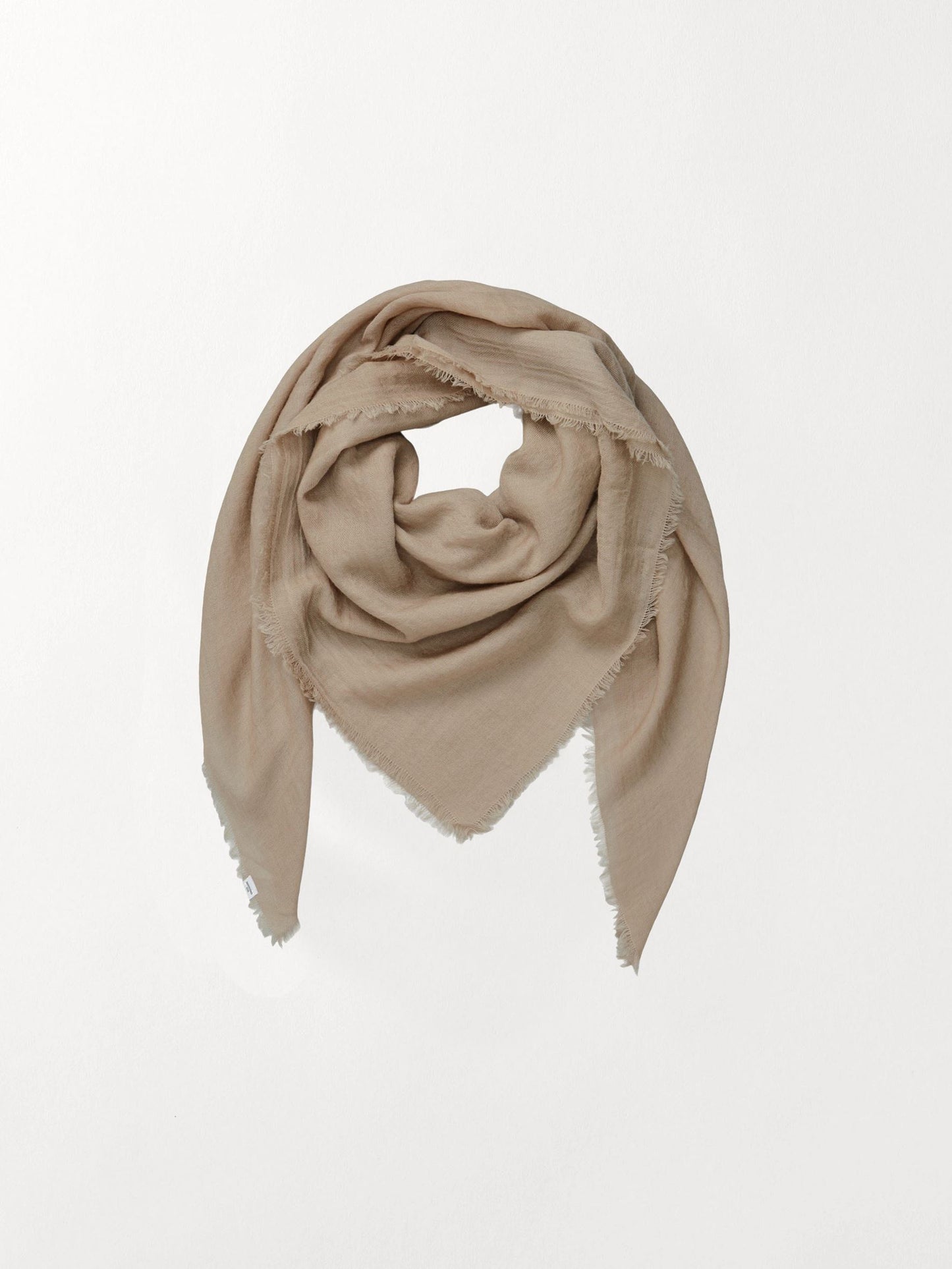 Mill Wool Scarf - Beige OneSize - Becksöndergaard