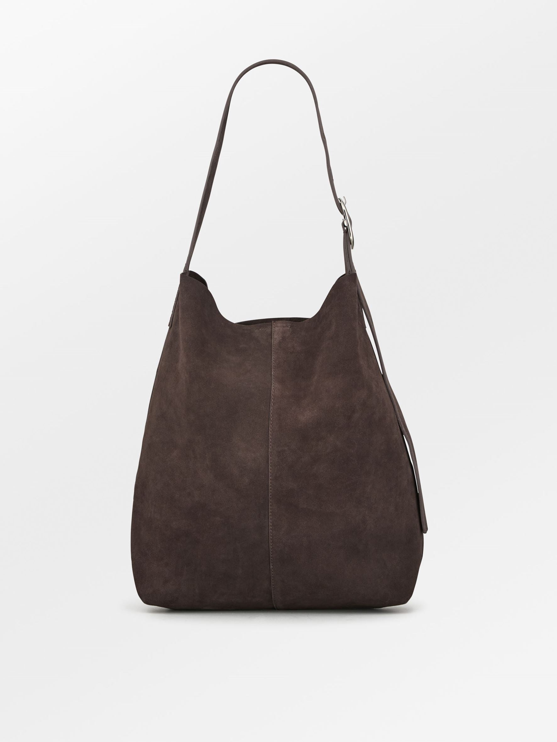 Suede Mae Buckle Bag OneSize - Becksöndergaard