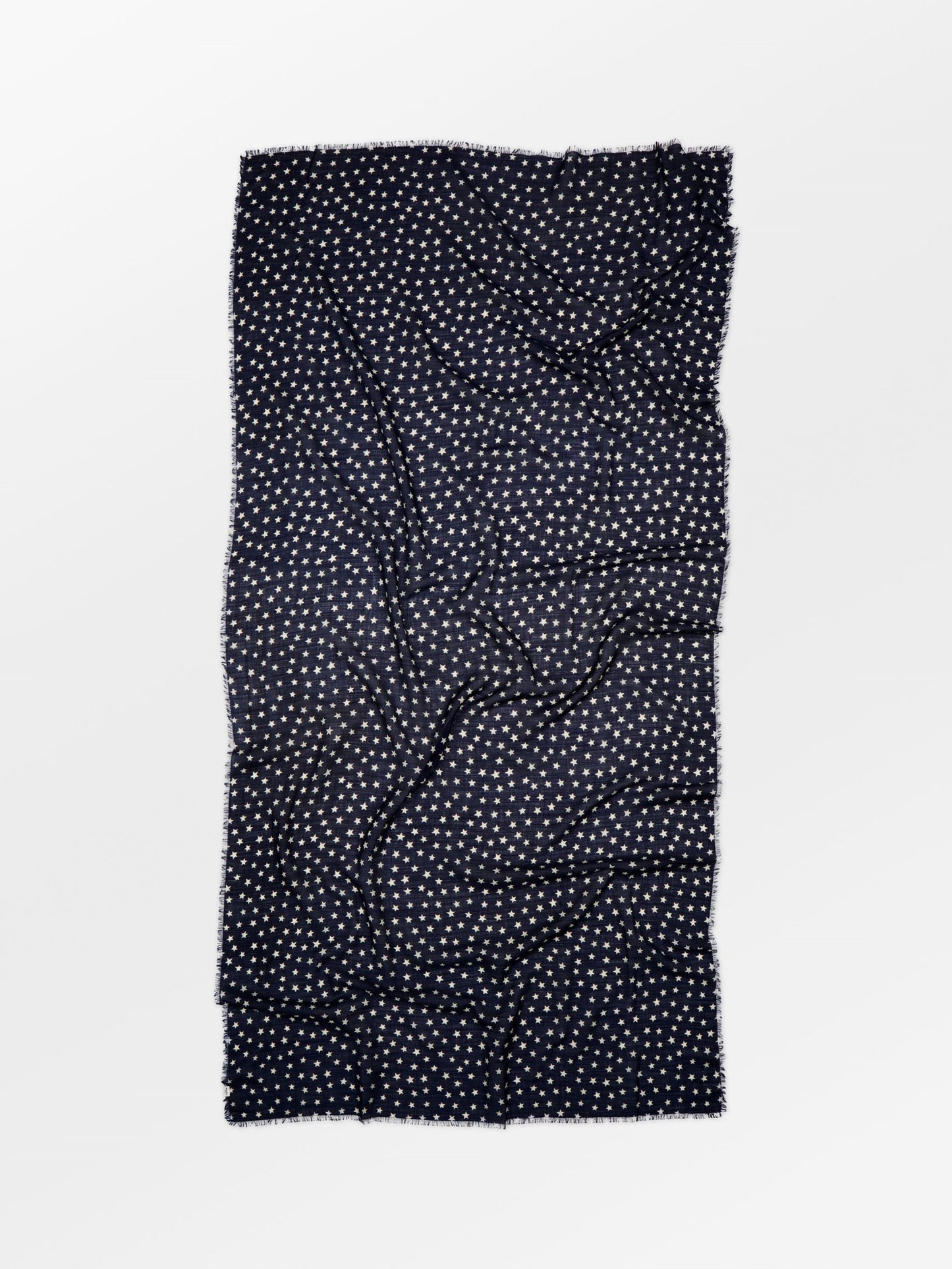 Becksöndergaard, Another Nova Siw Scarf - Navy Blue, scarves, scarves, scarves, sale, sale, scarves, black week, black week