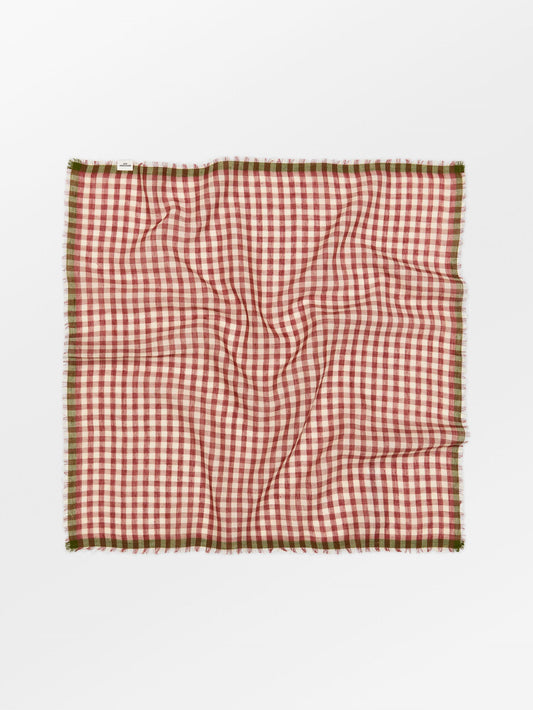 Gingham Cowea Scarf OneSize - Becksöndergaard