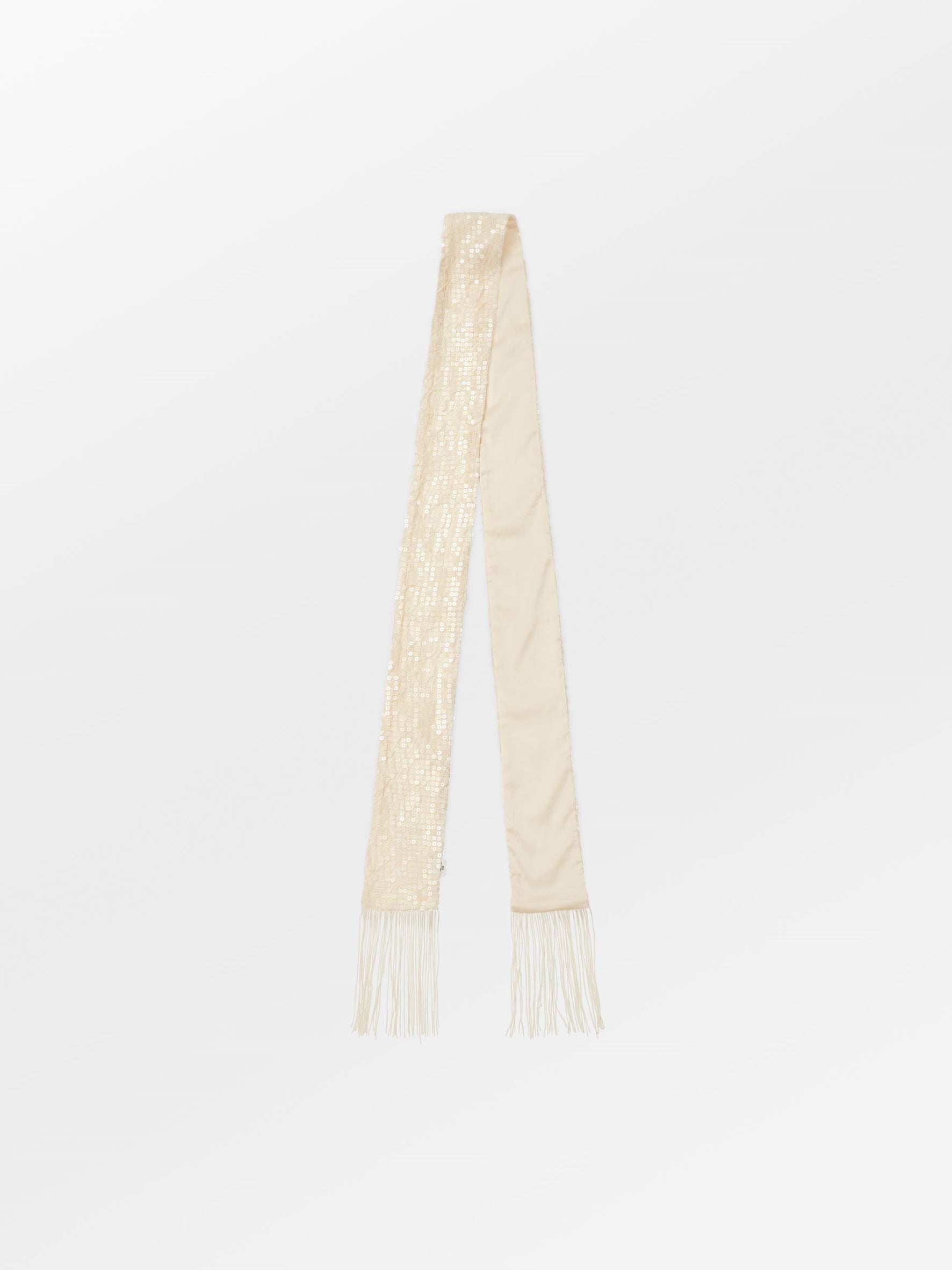 Lace Sequins Scarf OneSize - Becksöndergaard