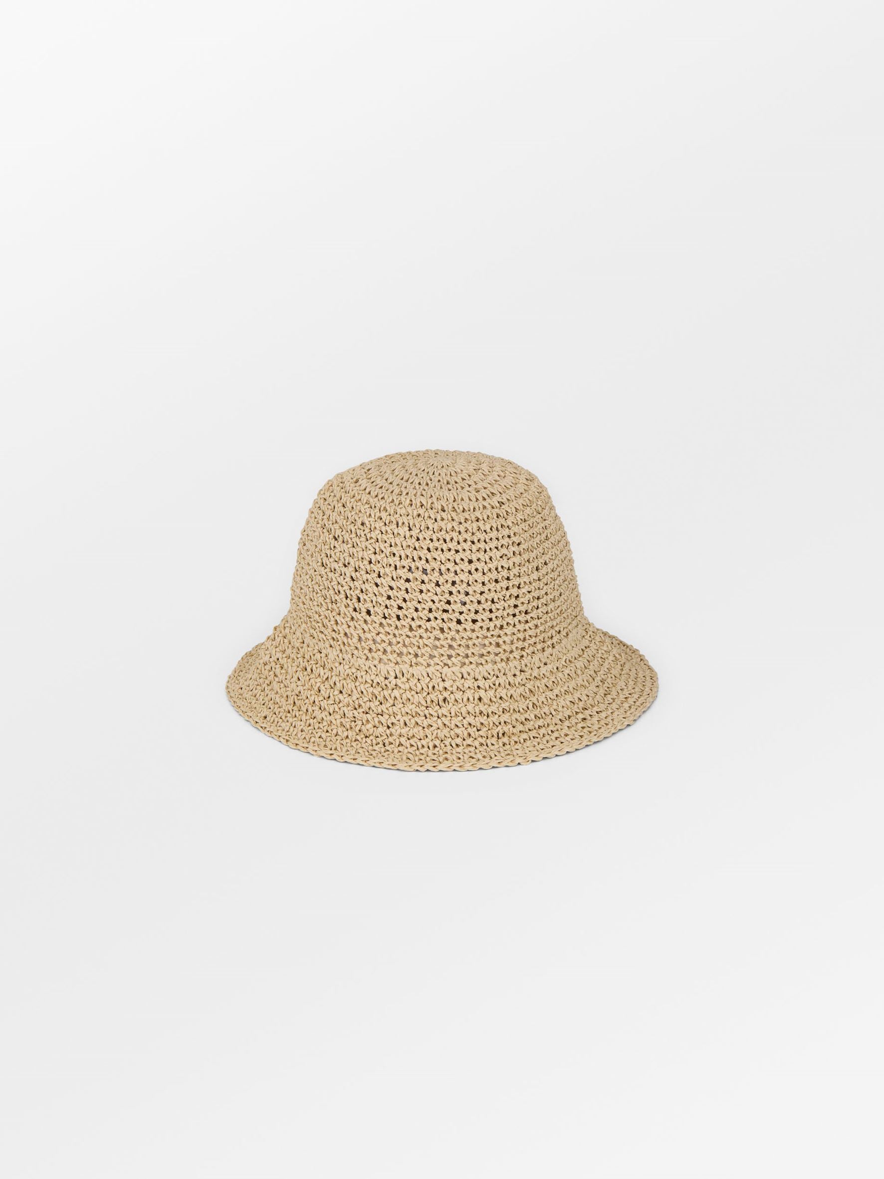 Solid Saverina Straw Hat Clothing - Becksöndergaard
