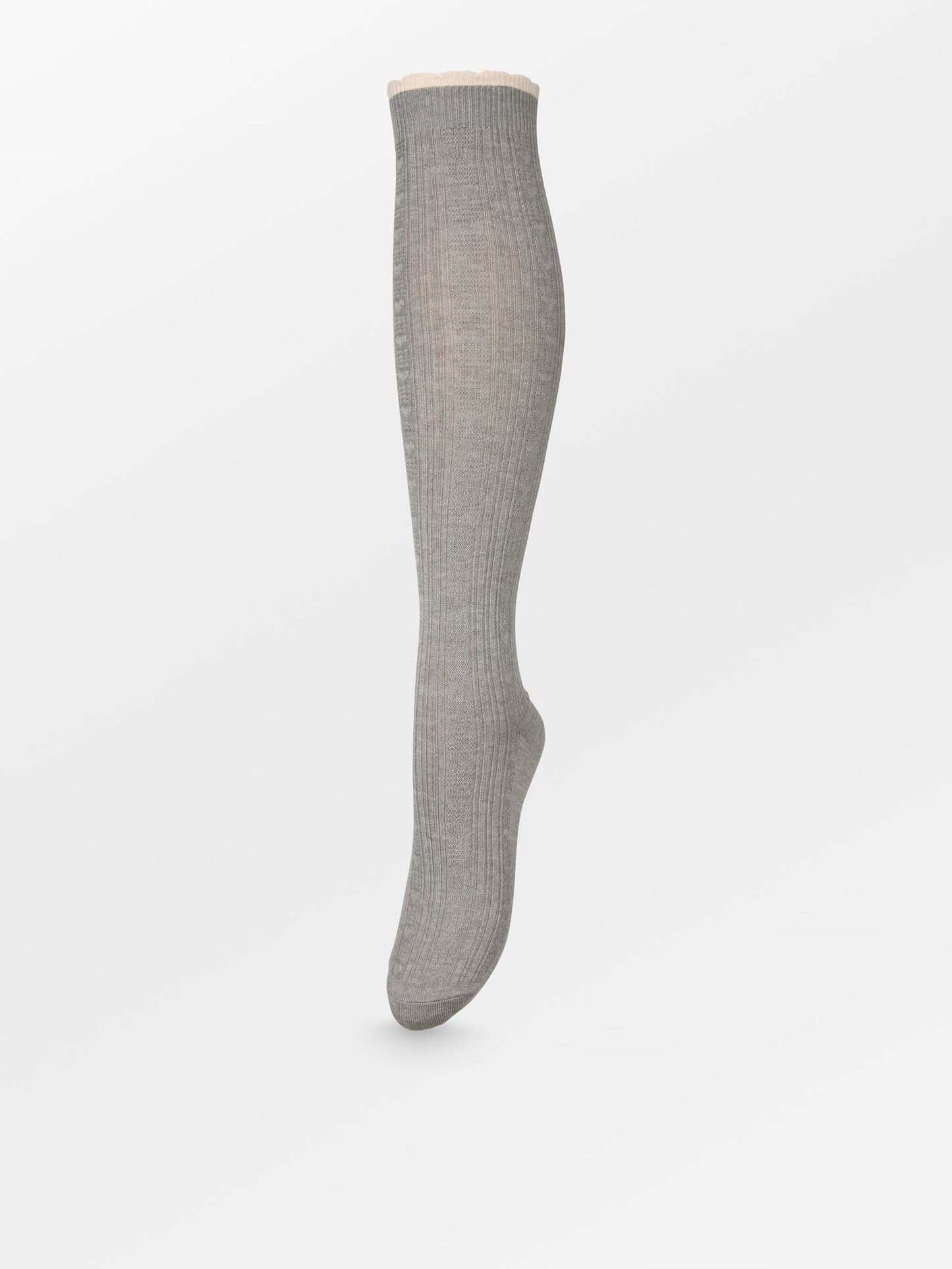 Scallop Knee Sock Socks - Becksöndergaard
