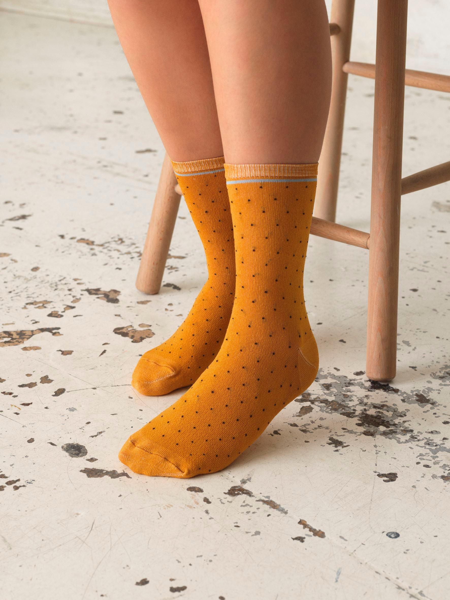 Darsi Shiny Dots Sock Socks   - Becksöndergaard