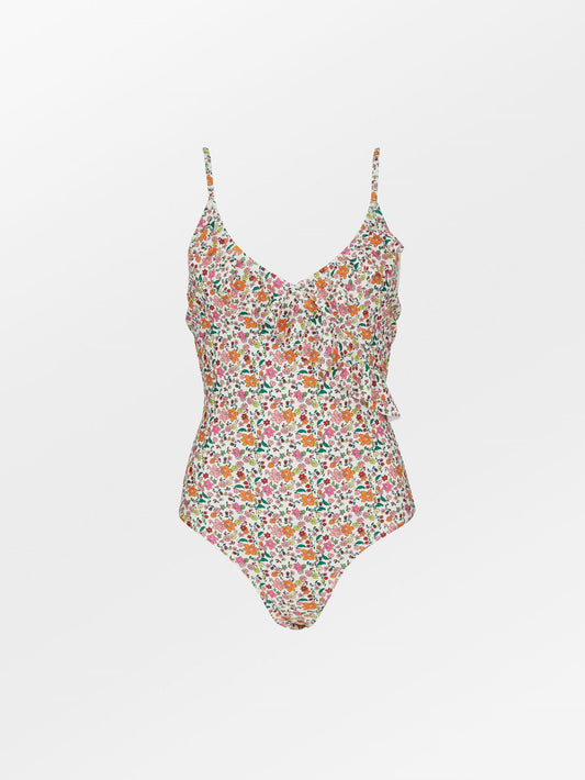 Anemona Bly Frill Swimsuit Clothing - Becksöndergaard