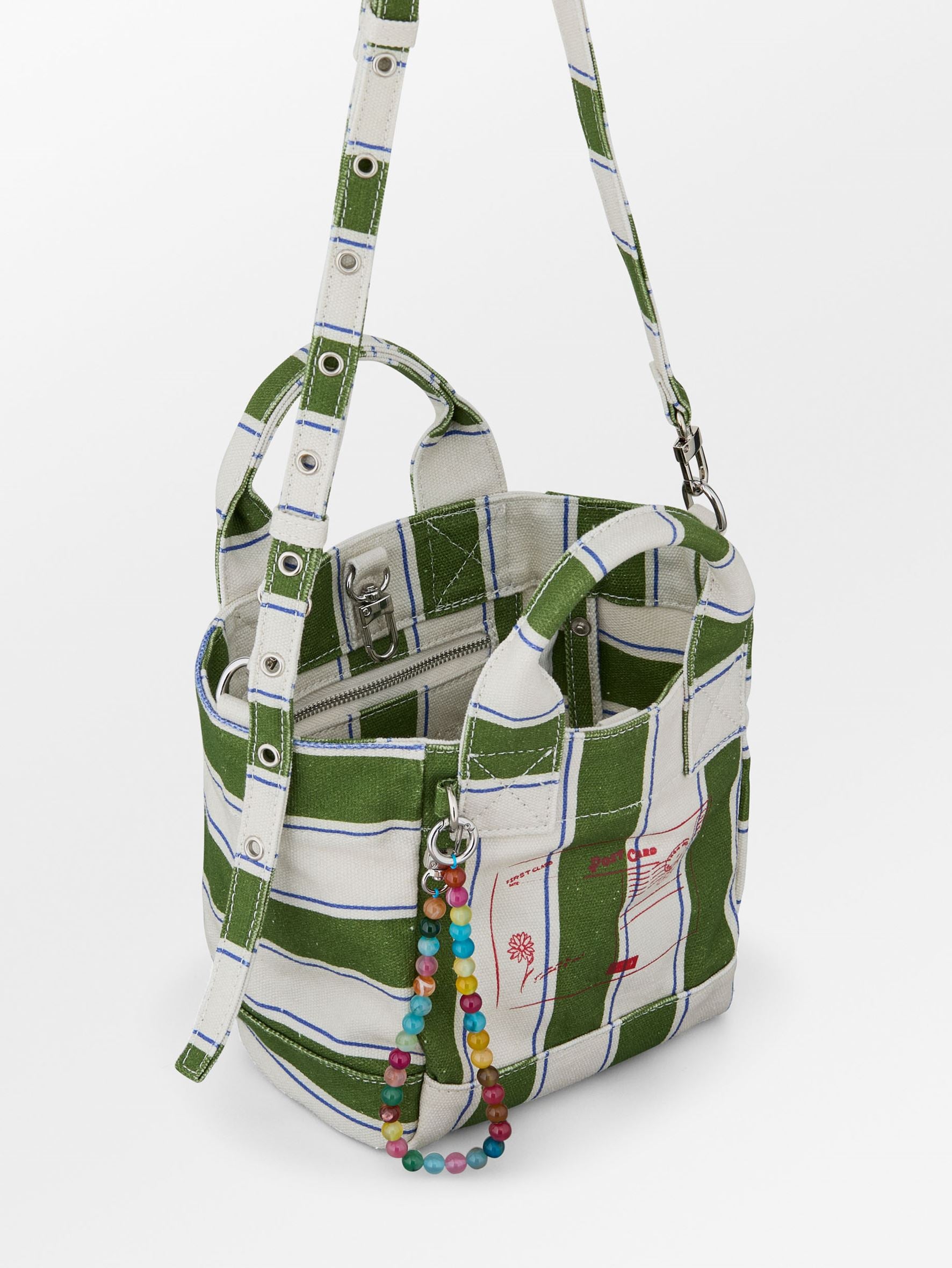 Stripie Canvas Gabby Bag OneSize - Becksöndergaard