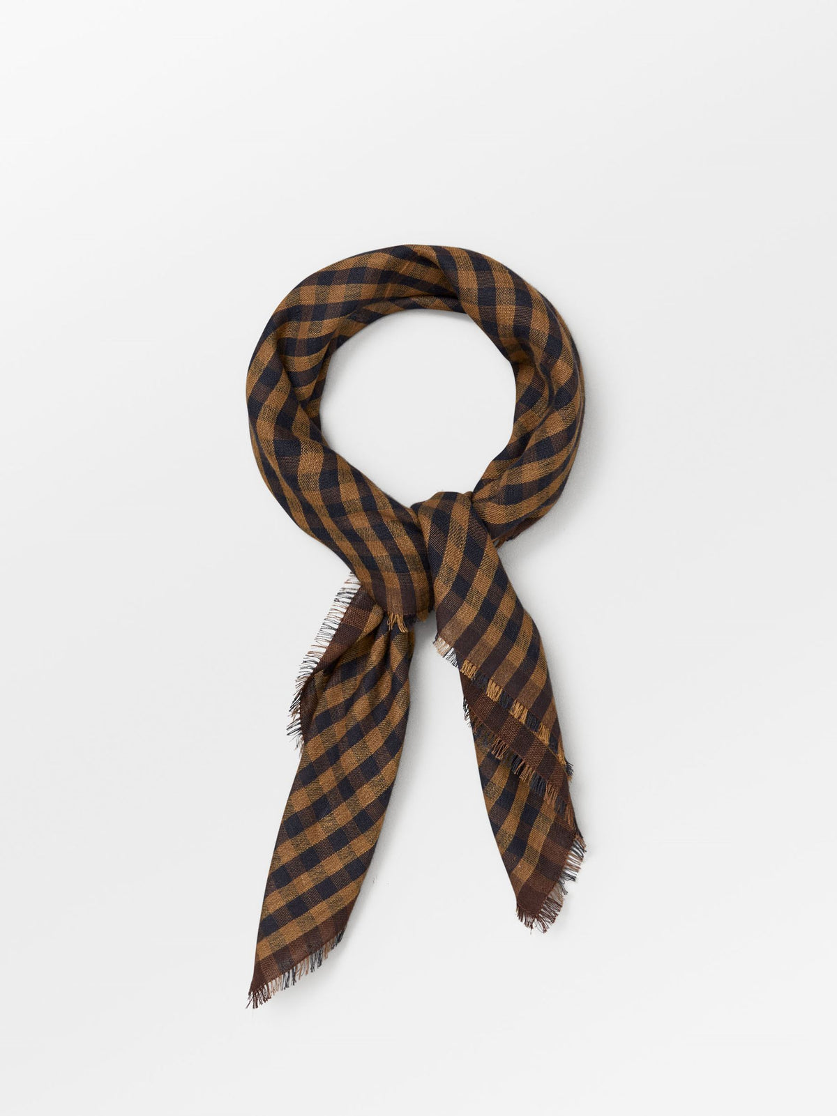 Gingham Cowea Scarf OneSize - Becksöndergaard