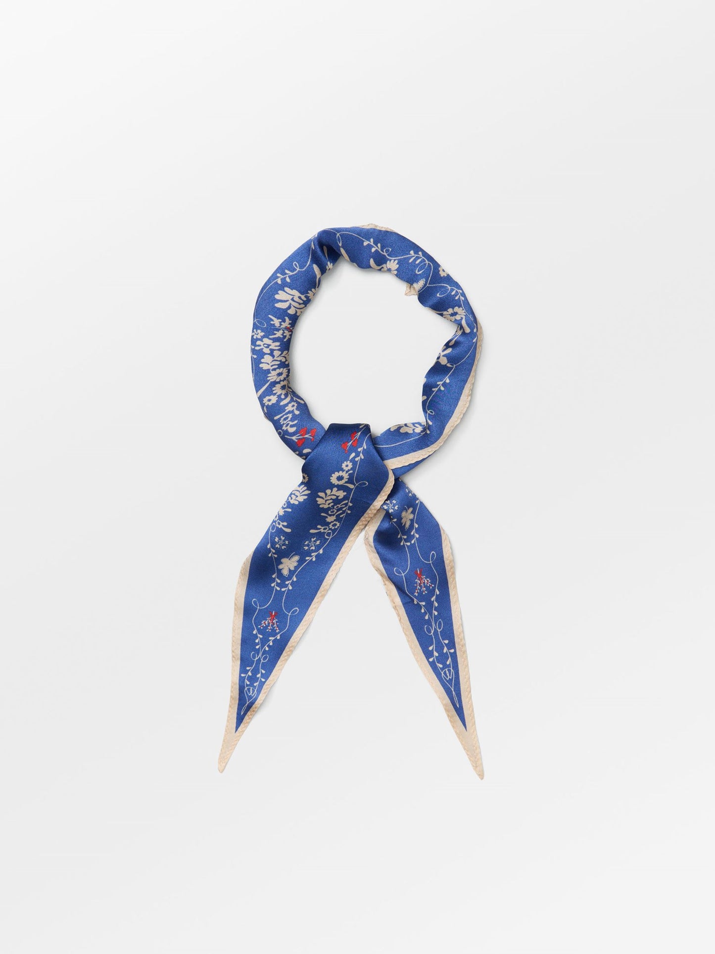 Myrtle Diamond Scarf - Bleach Denim OneSize - Becksöndergaard