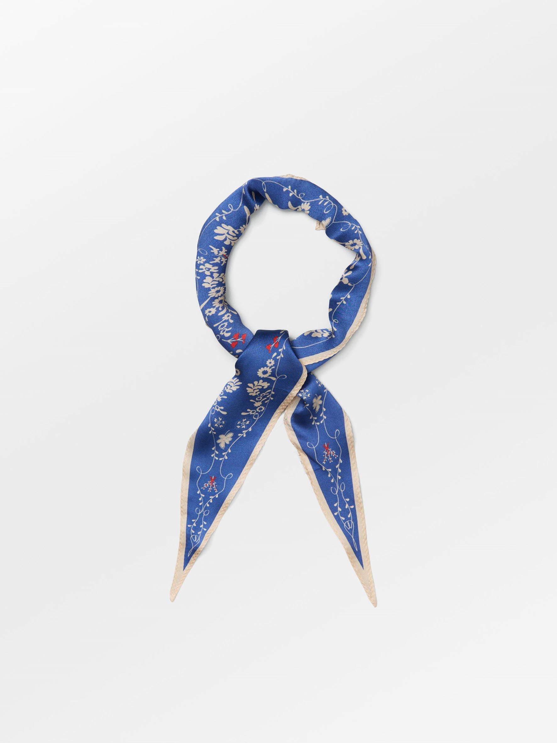 Myrtle Diamond Scarf - Bleach Denim OneSize - Becksöndergaard