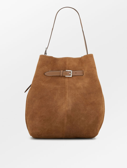 Suede Leah Belted Bag OneSize - Becksöndergaard
