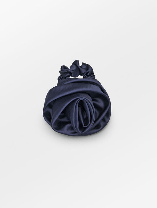 Becksöndergaard, Luster Rosea Scrunchie - Blue Nights, accessories, accessories, sale, sale, sale, accessories, gifts, black week, black week