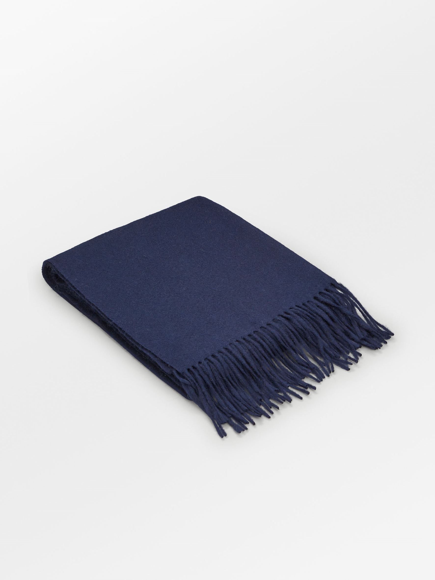 Crystal Edition Wool Scarf - Dark blue OneSize - Becksöndergaard