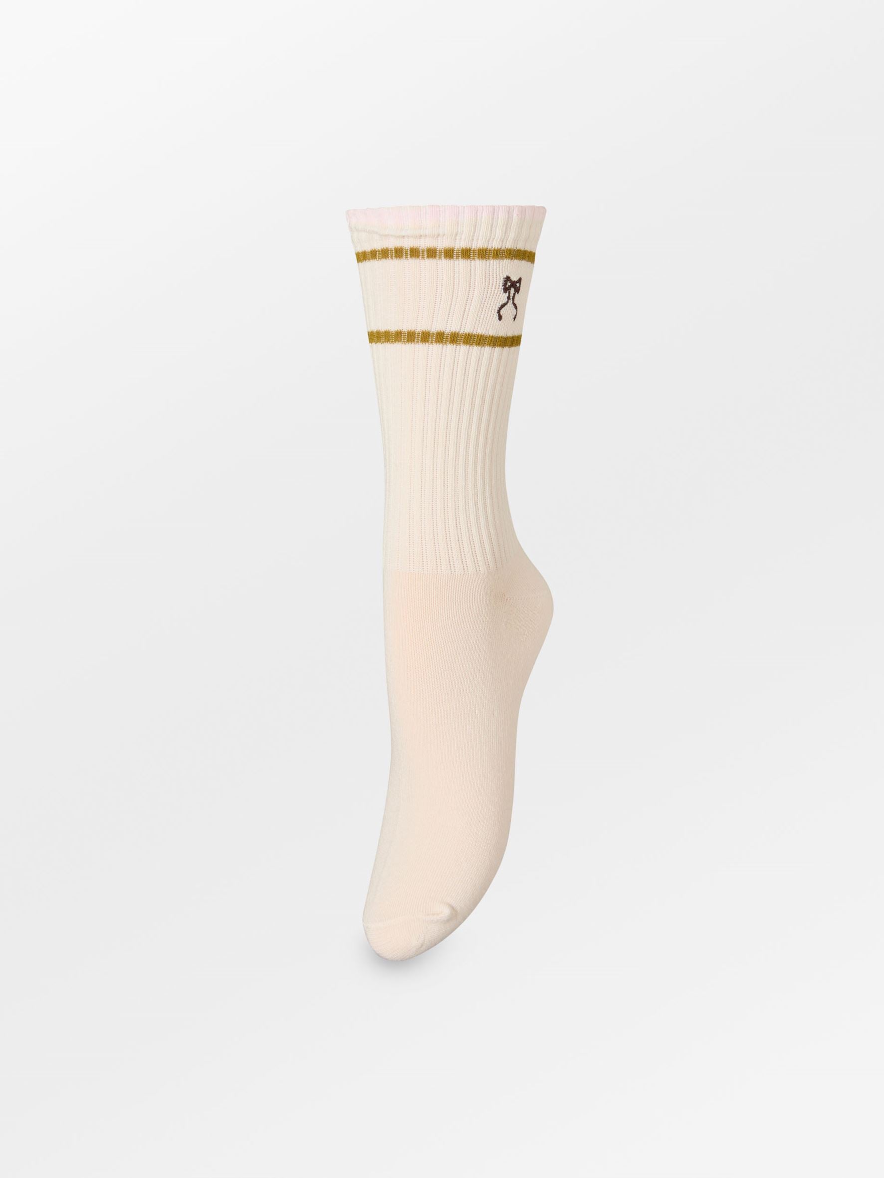 Sporty Bow Cotta Sock Socks - Becksöndergaard