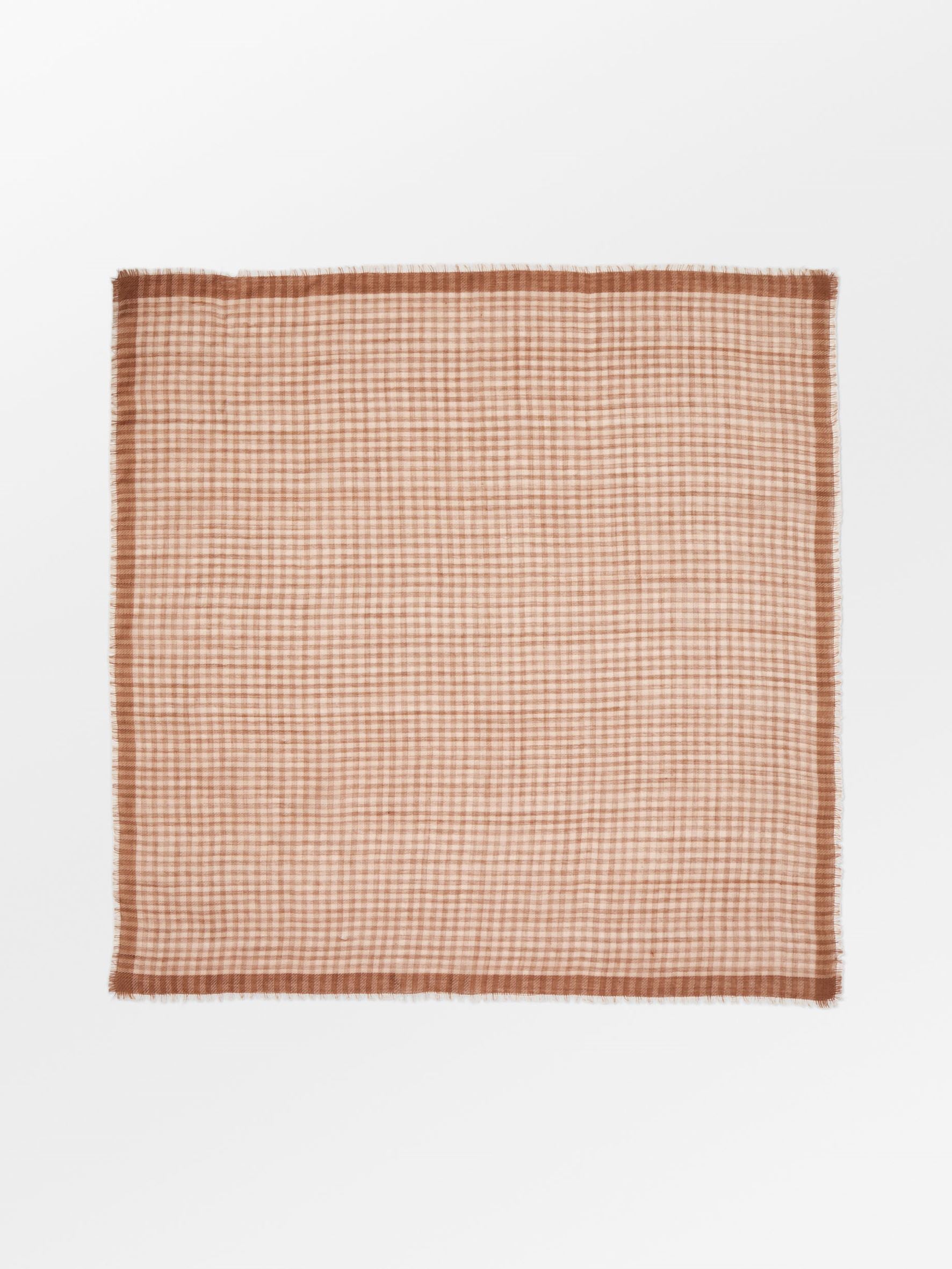 Gingham Wica Scarf OneSize - Becksöndergaard