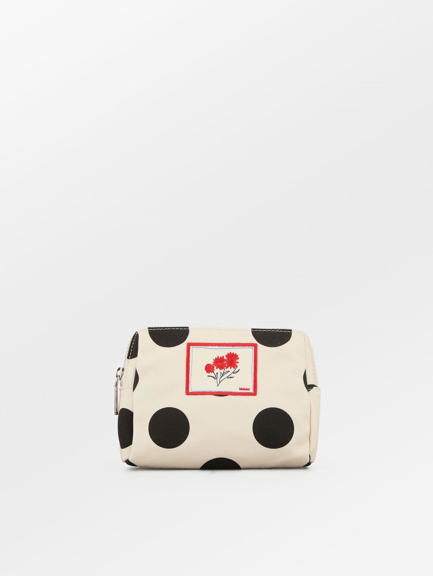 Maxi Polka Canvas Pouch Bag OneSize - Becksöndergaard