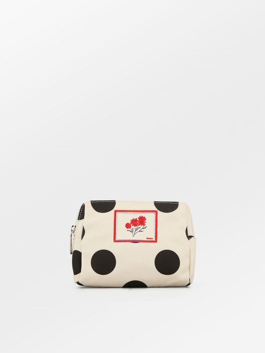 Maxi Polka Canvas Pouch Bag OneSize - Becksöndergaard