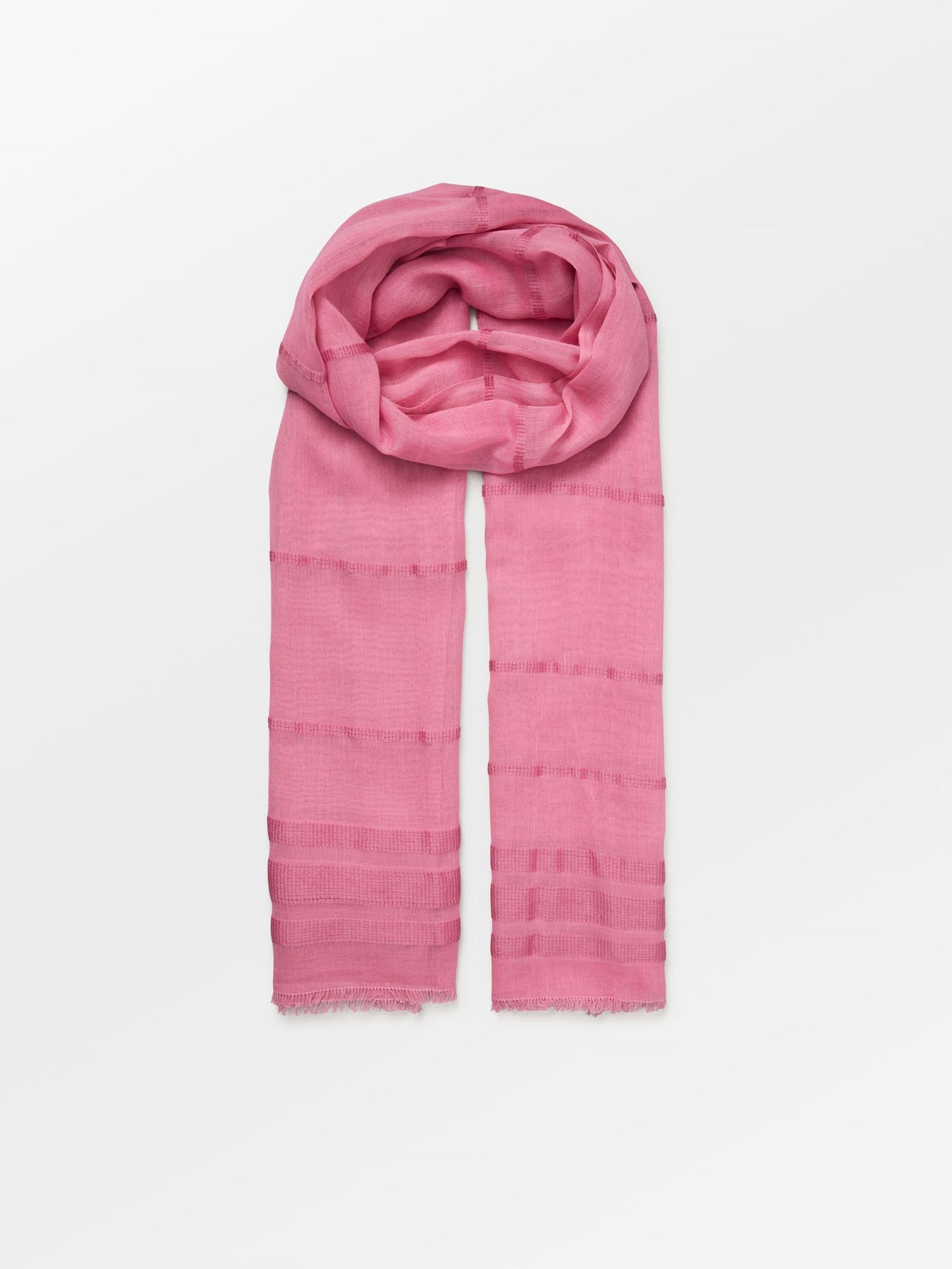 Becksöndergaard, Milena Cowo Scarf - Cashmere Rose, scarves, archive, scarves, archive, sale, sale, scarves, black week, black week