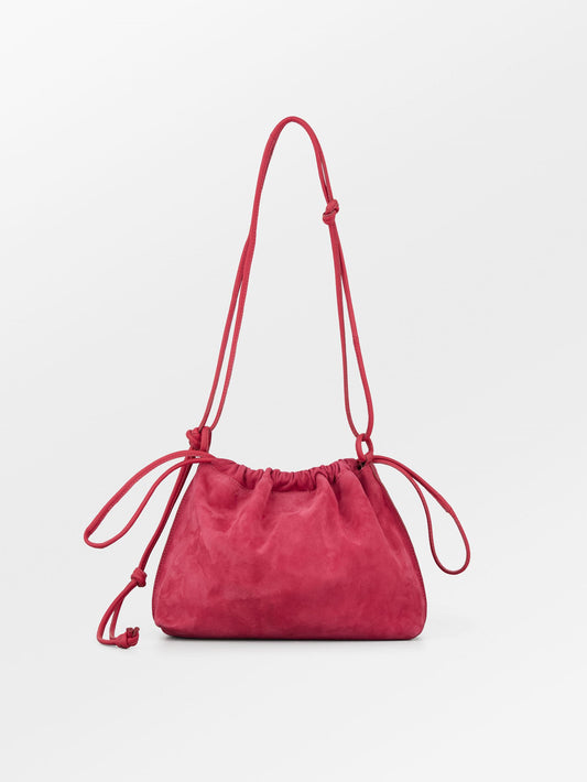 Becksöndergaard, Suede Giana Bag - Carmine Pink, bags, bags, sale, sale, bags, bags, bags, gifts, gifts, black week, black week