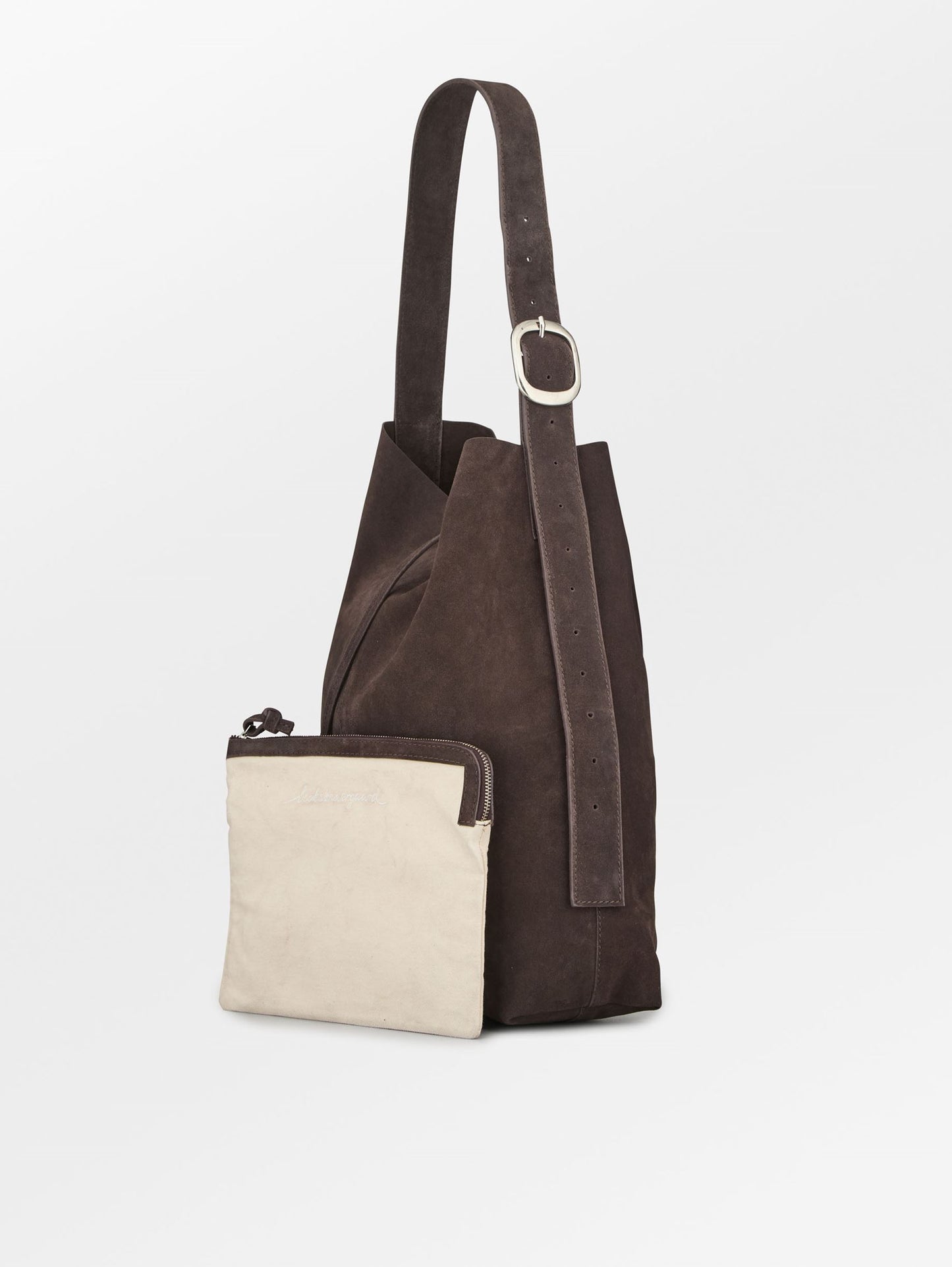 Suede Mae Buckle Bag OneSize - Becksöndergaard