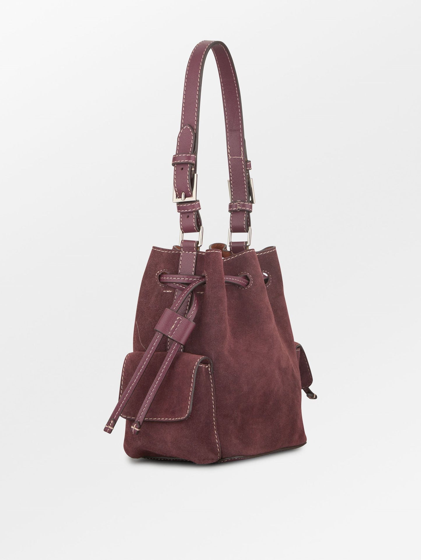 Suede Bucket Small Bag OneSize - Becksöndergaard