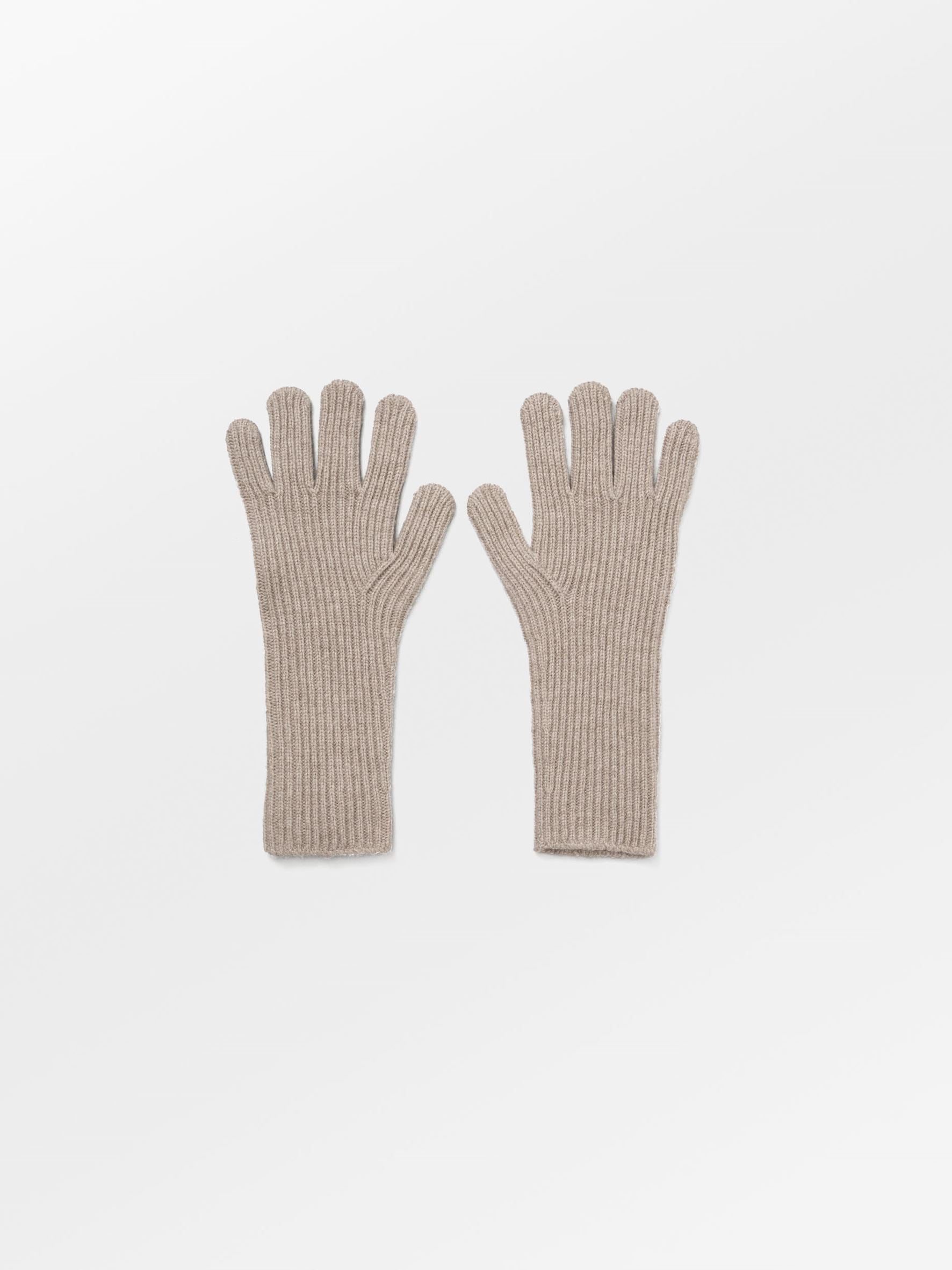 Woona Short Gloves - Beige OneSize   - Becksöndergaard