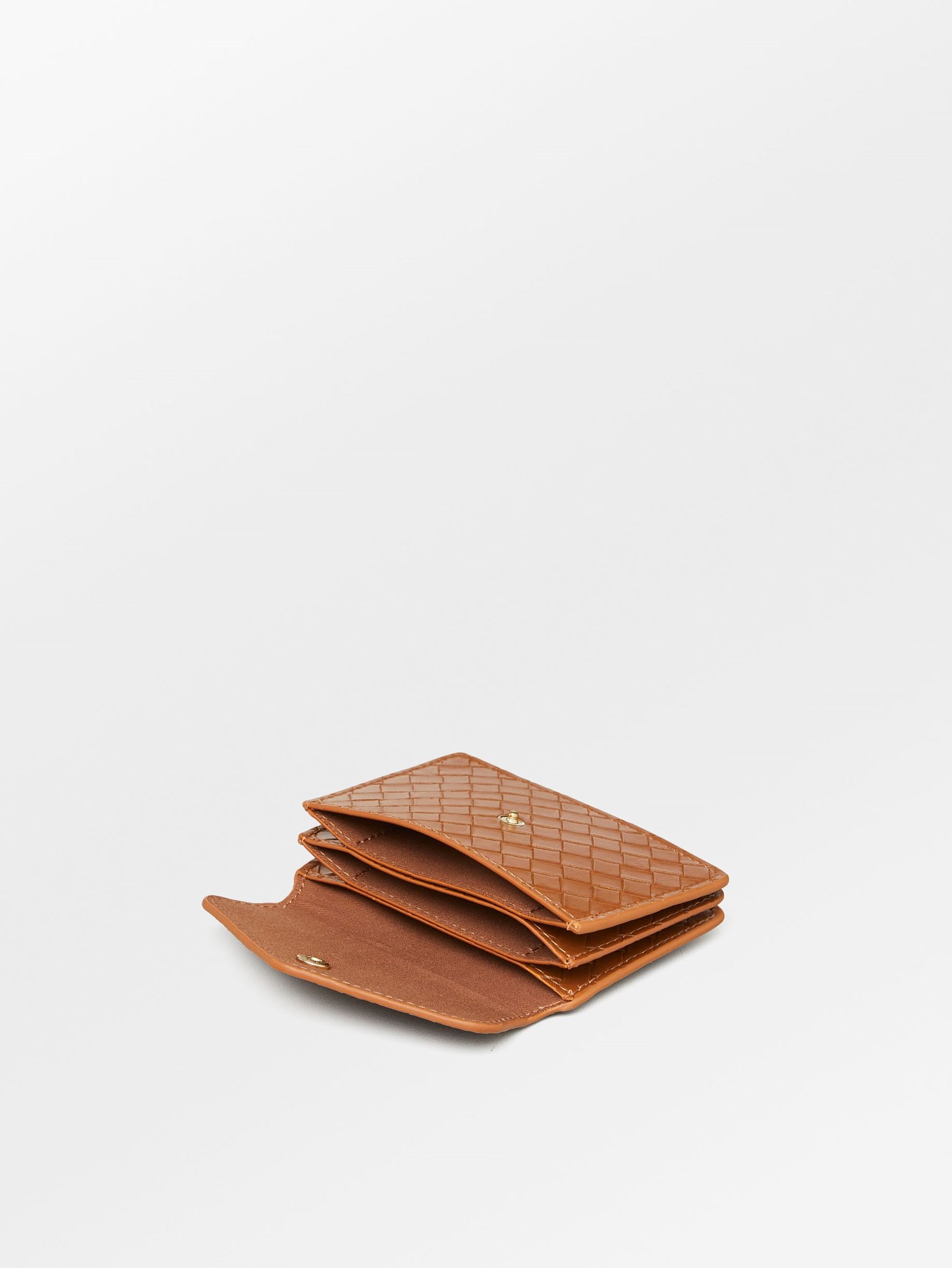 Rallo Card Wallet - Pecan Brown OneSize - Becksöndergaard