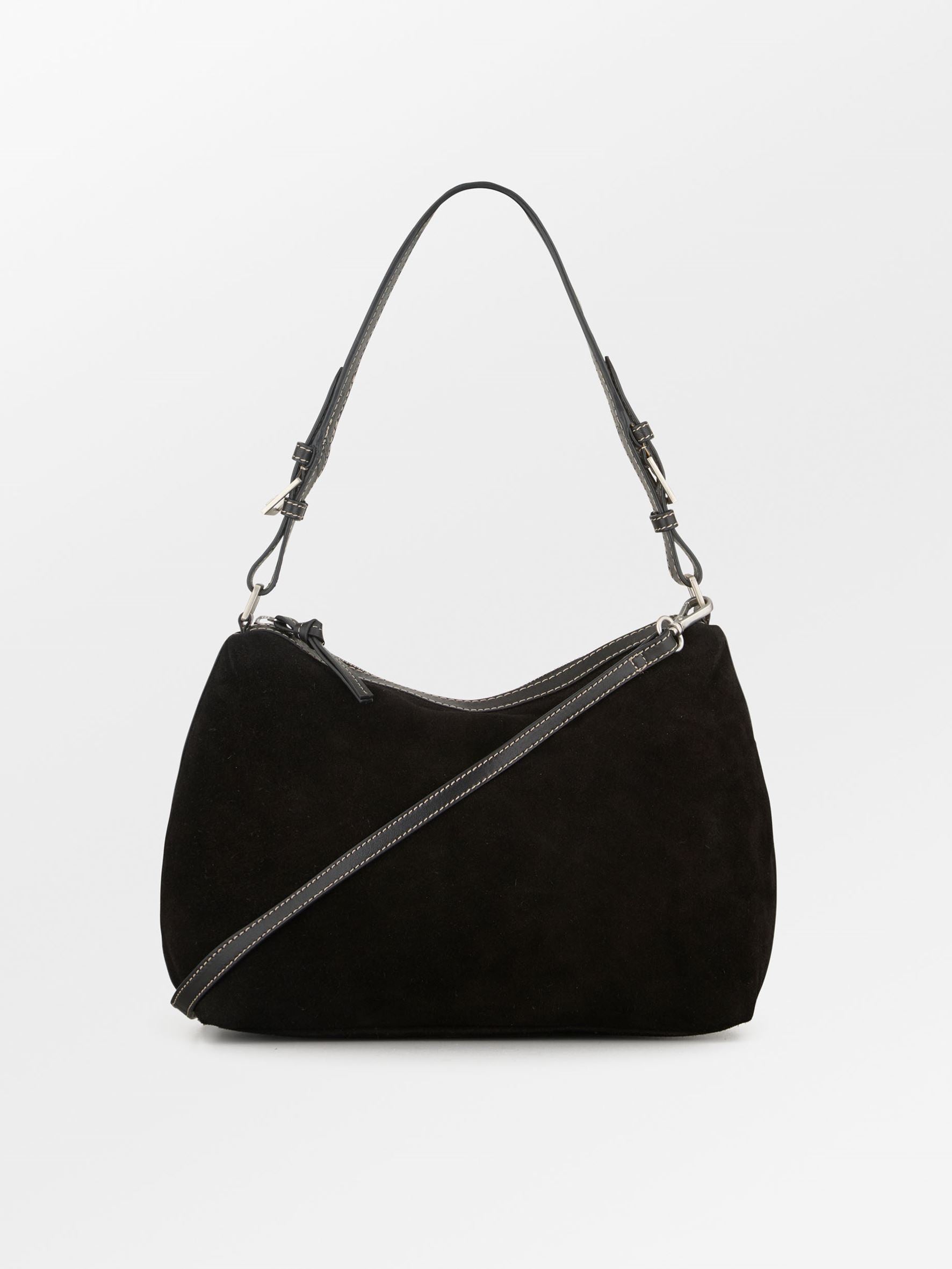 Becksöndergaard, Suede Ginni Medi Bag - Black, bags, bags, bags, bags, bags, bags, bags, gifts, gifts, gifts