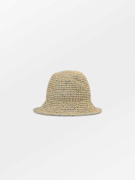 Becksöndergaard, Strawchet Saverina Straw Hat - Aqua Gray, sale, sale