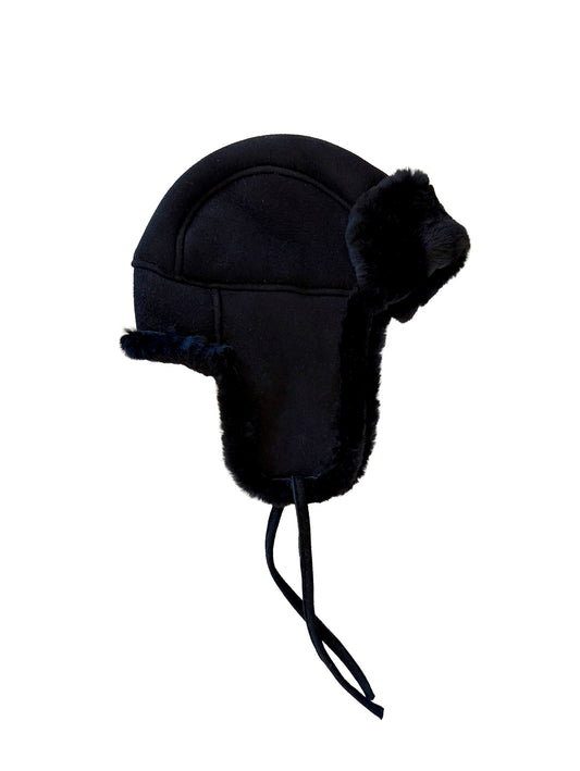 Becksöndergaard, Dora Aviator Hat - Black, winter accessories, winter accessories