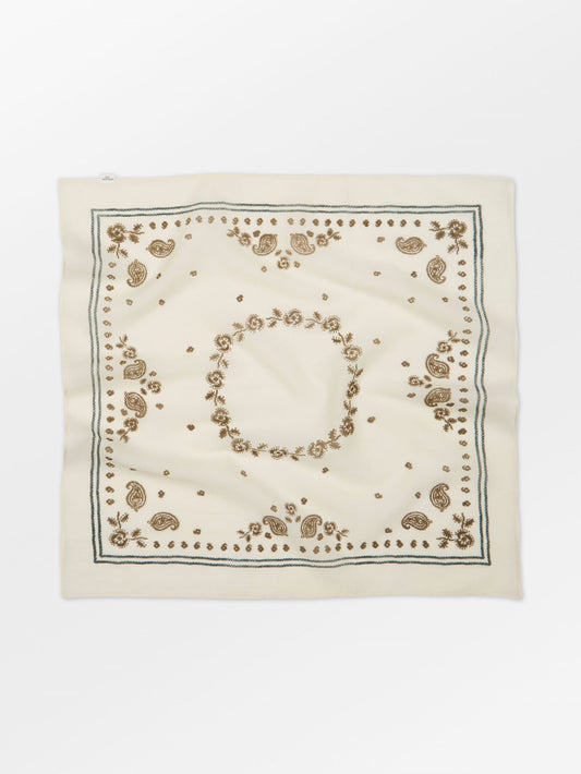 Becksöndergaard, Bloom Paisley Cotta Scarf - Birch White, scarves, sale, sale, scarves, scarves, scarves
