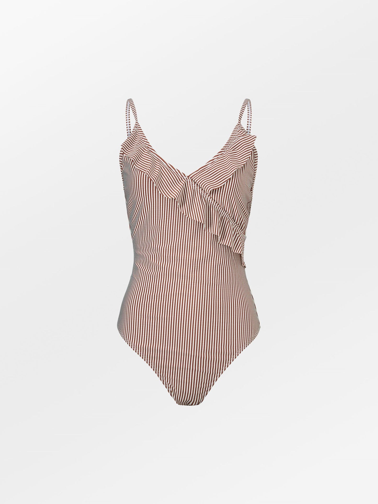 Striba Bly Frill Swimsuit Clothing   - Becksöndergaard