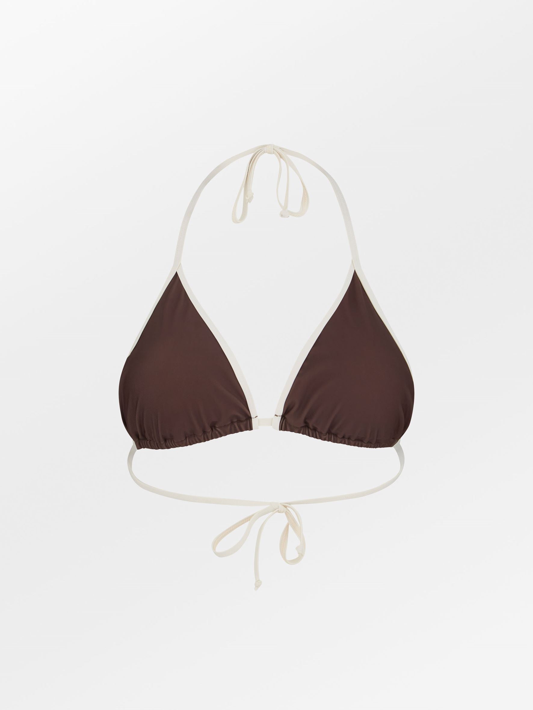 Contrast Bel Bikini Top Clothing - Becksöndergaard