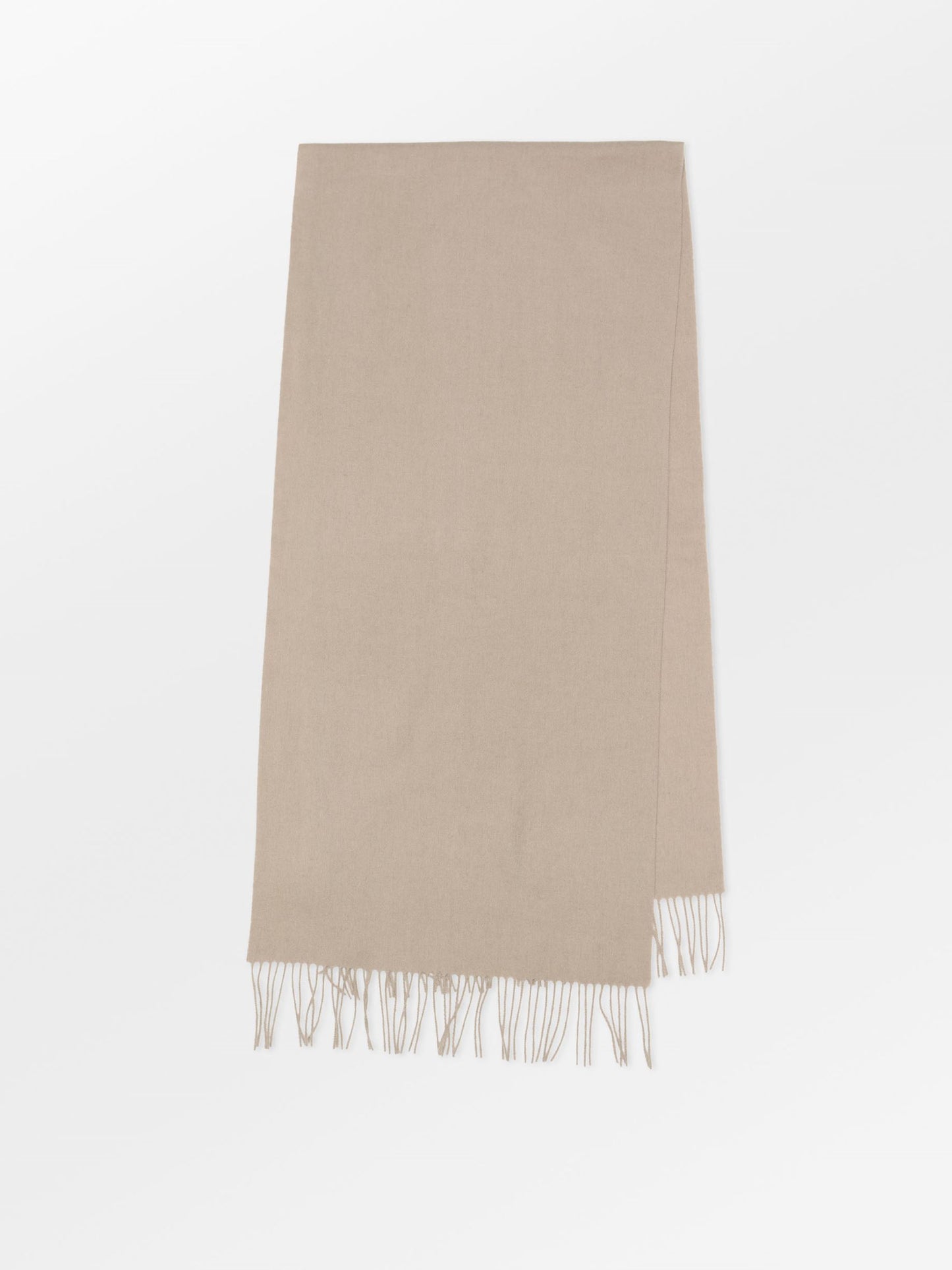 Crystal Edition Wool Scarf - Beige OneSize - Becksöndergaard