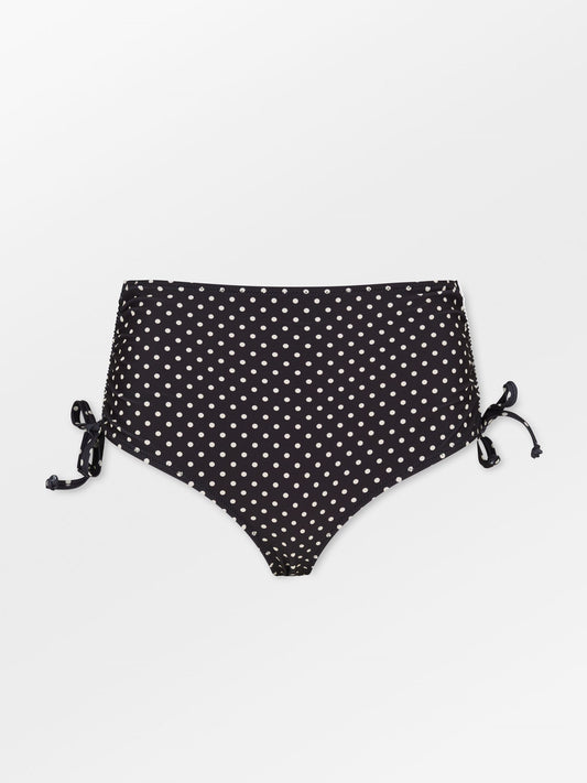 Polka Dot Highwaisted Bikini Briefs Clothing - Becksöndergaard