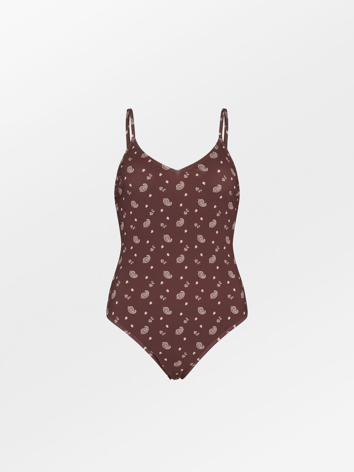 Becksöndergaard, Bloom Paisley Bea Swimsuit - Chocolate Brown, swimwear, sale, sale, swimwear, swimwear