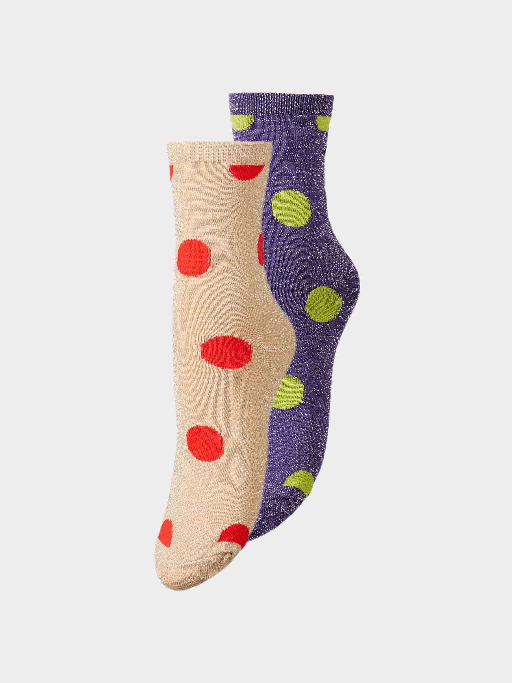 Dotsy Jumbo Sock 2 Pack Socks   - Becksöndergaard