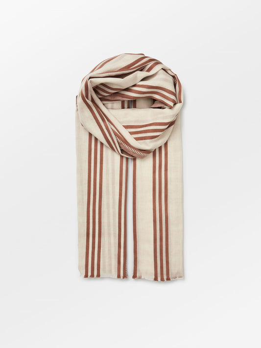 Becksöndergaard, Kamea Cowea Scarf - Mocha Brown, archive, archive