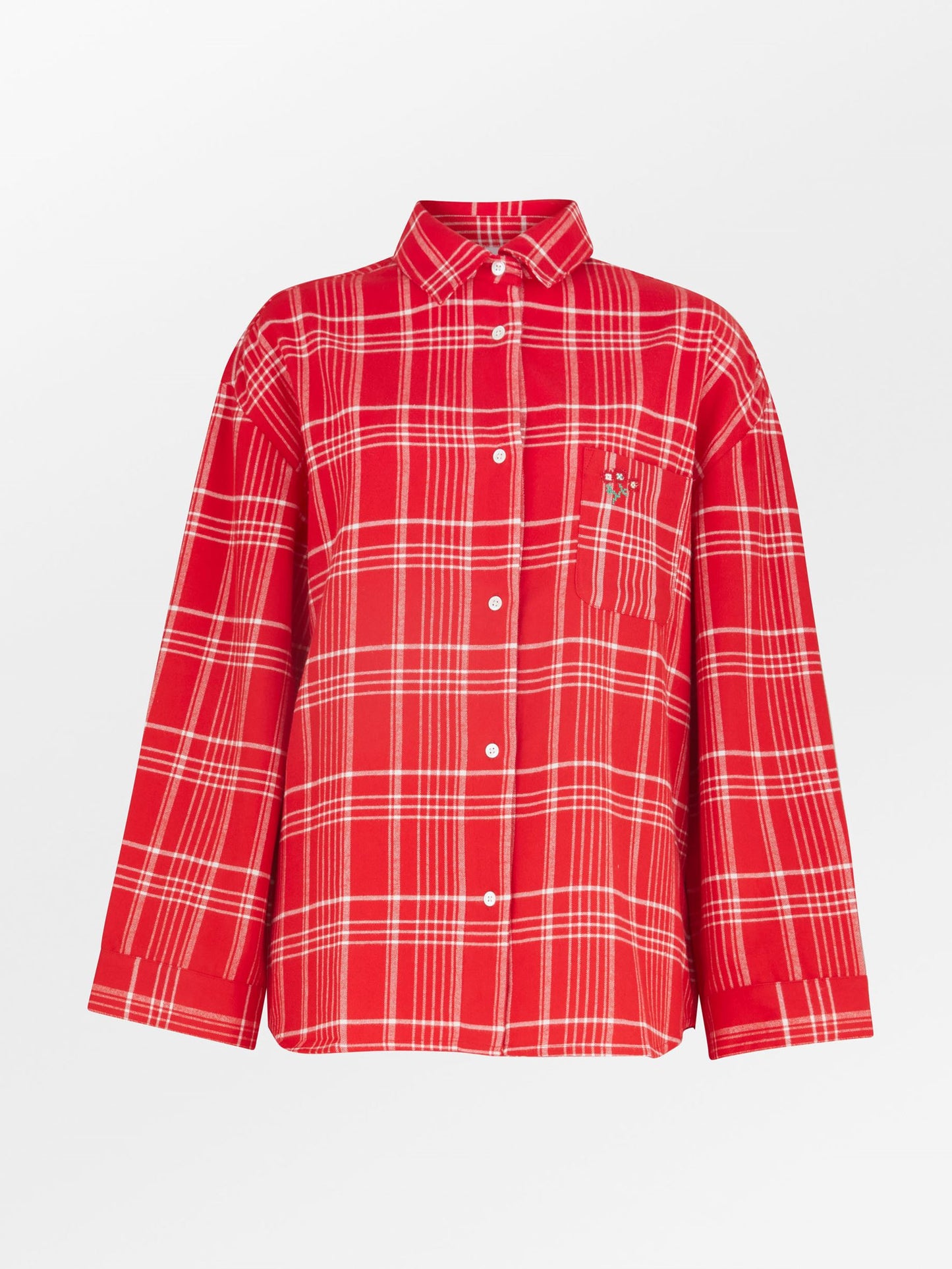 Flannel Grid Pyjamas Shirt Clothing - Becksöndergaard