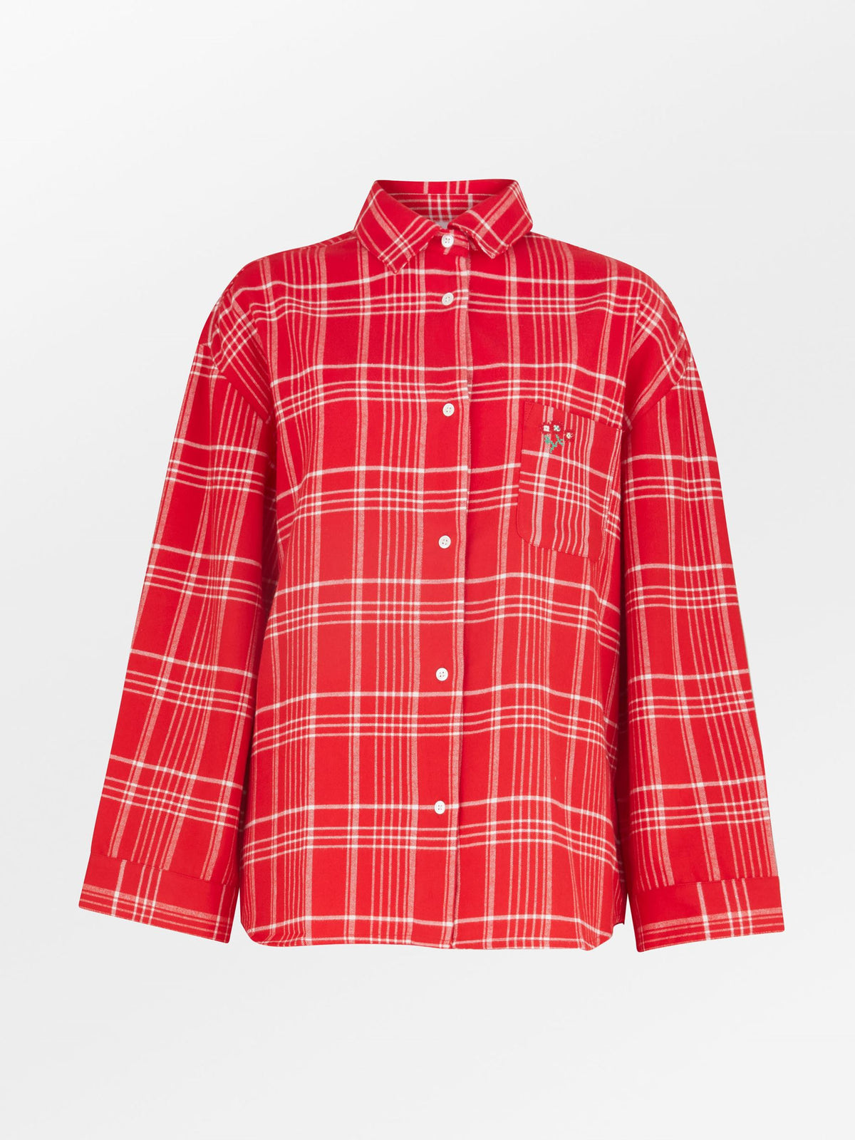 Flannel Grid Pyjamas Shirt Clothing - Becksöndergaard