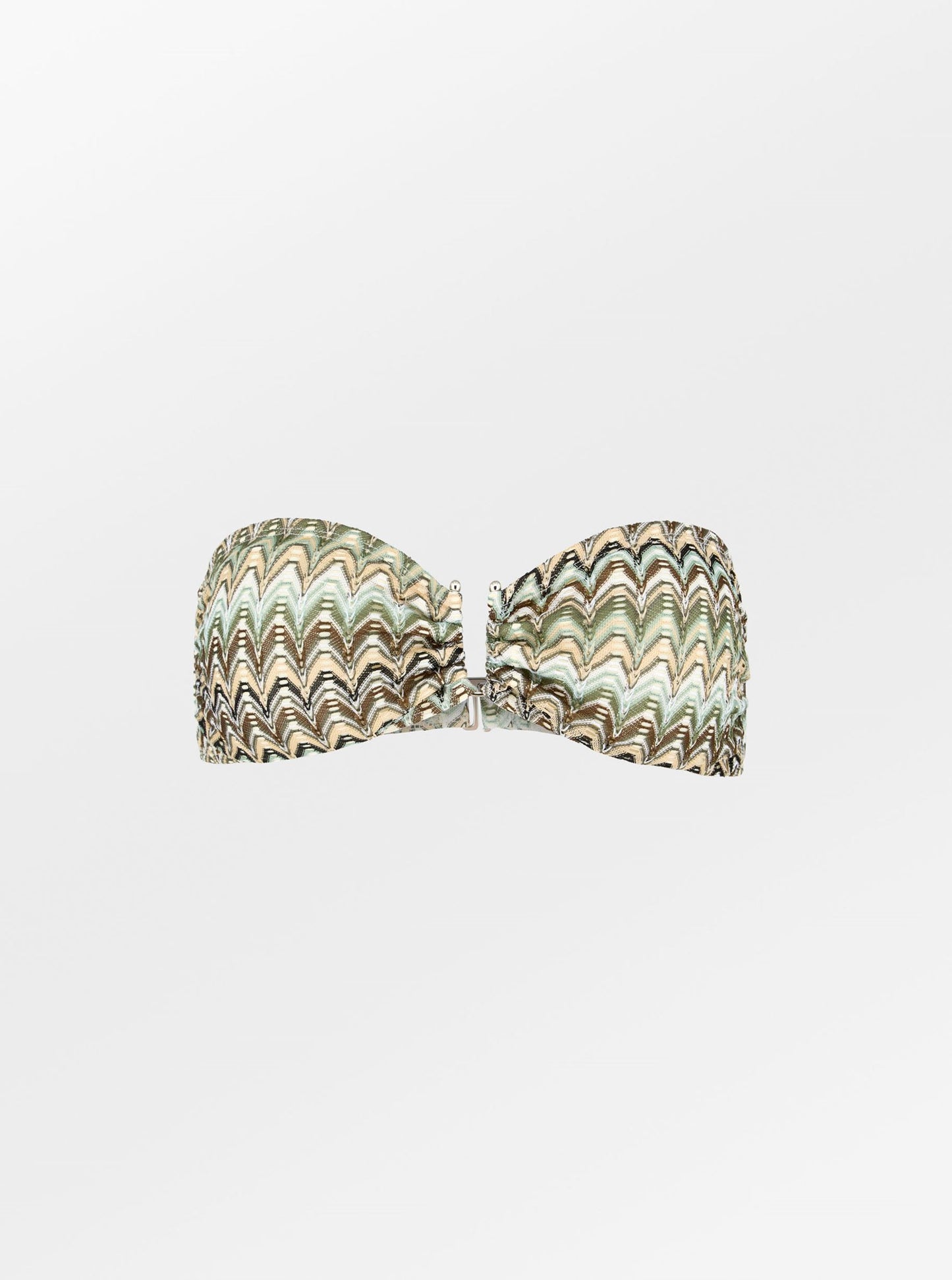 Becksöndergaard, Amber Bandeau Bikini Top - Beetle Green, swimwear, swimwear, noos, swimwear, swimwear, noos