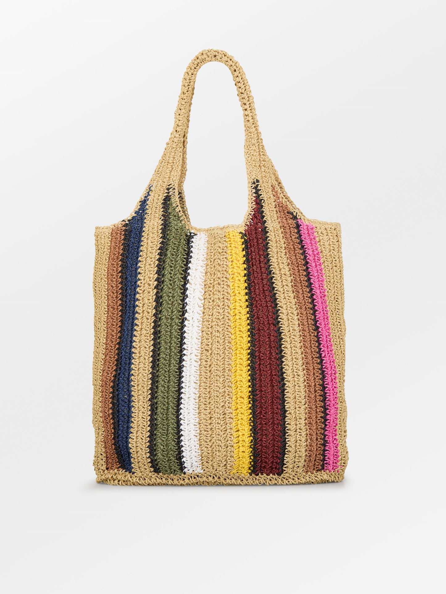 Striped Wafted Carolina Bag OneSize - Becksöndergaard
